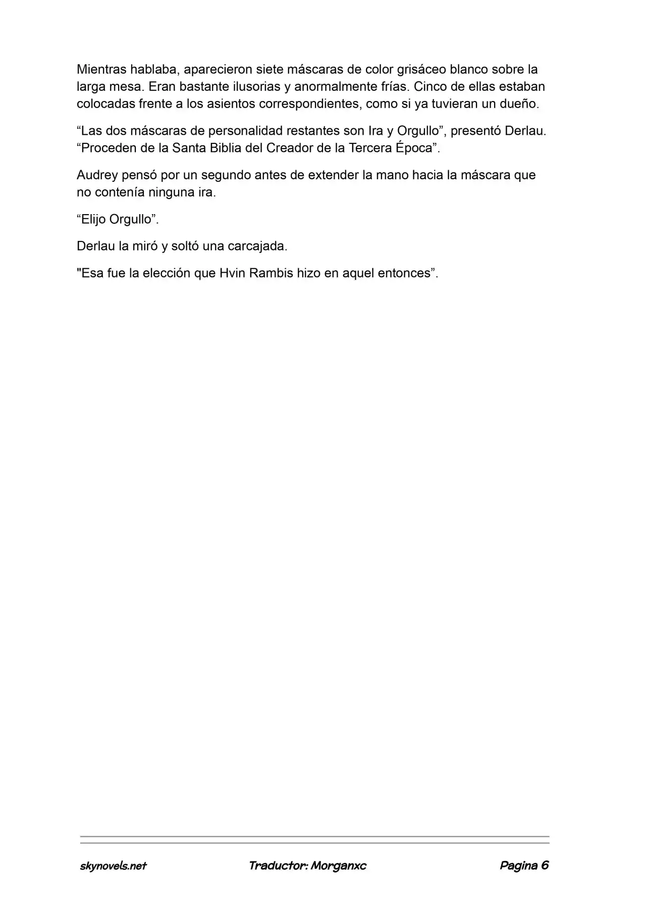 Lord Of The Mysteries (Novela) - Capítulo 1317 - Página 6 - LectorTMOo