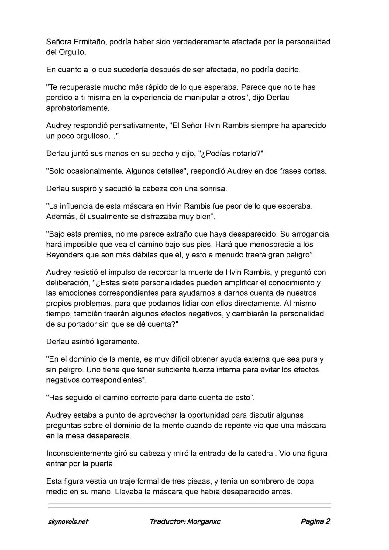 Lord Of The Mysteries (Novela) - Capítulo 1318 - Página 2 - LectorTMOo