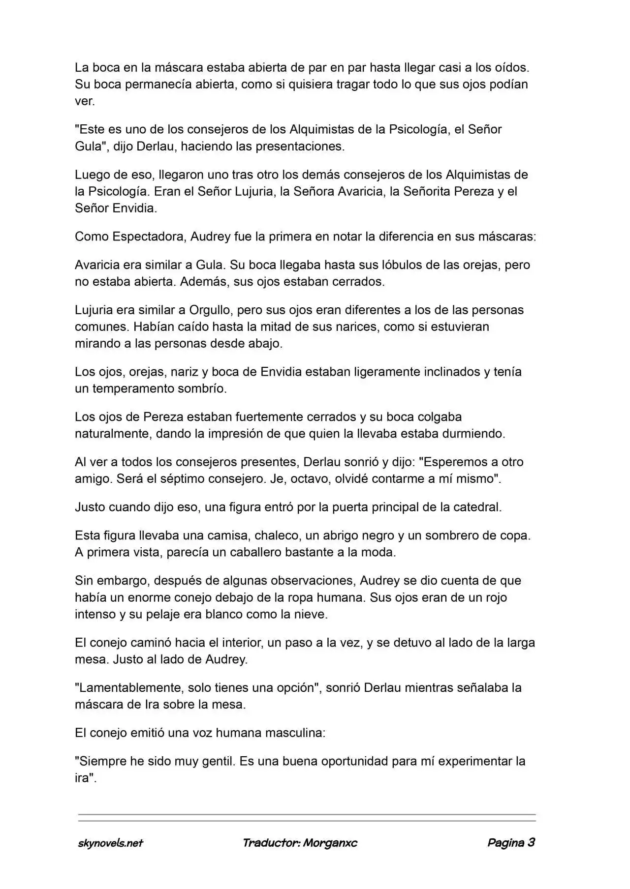 Lord Of The Mysteries (Novela) - Capítulo 1318 - Página 3 - LectorTMOo