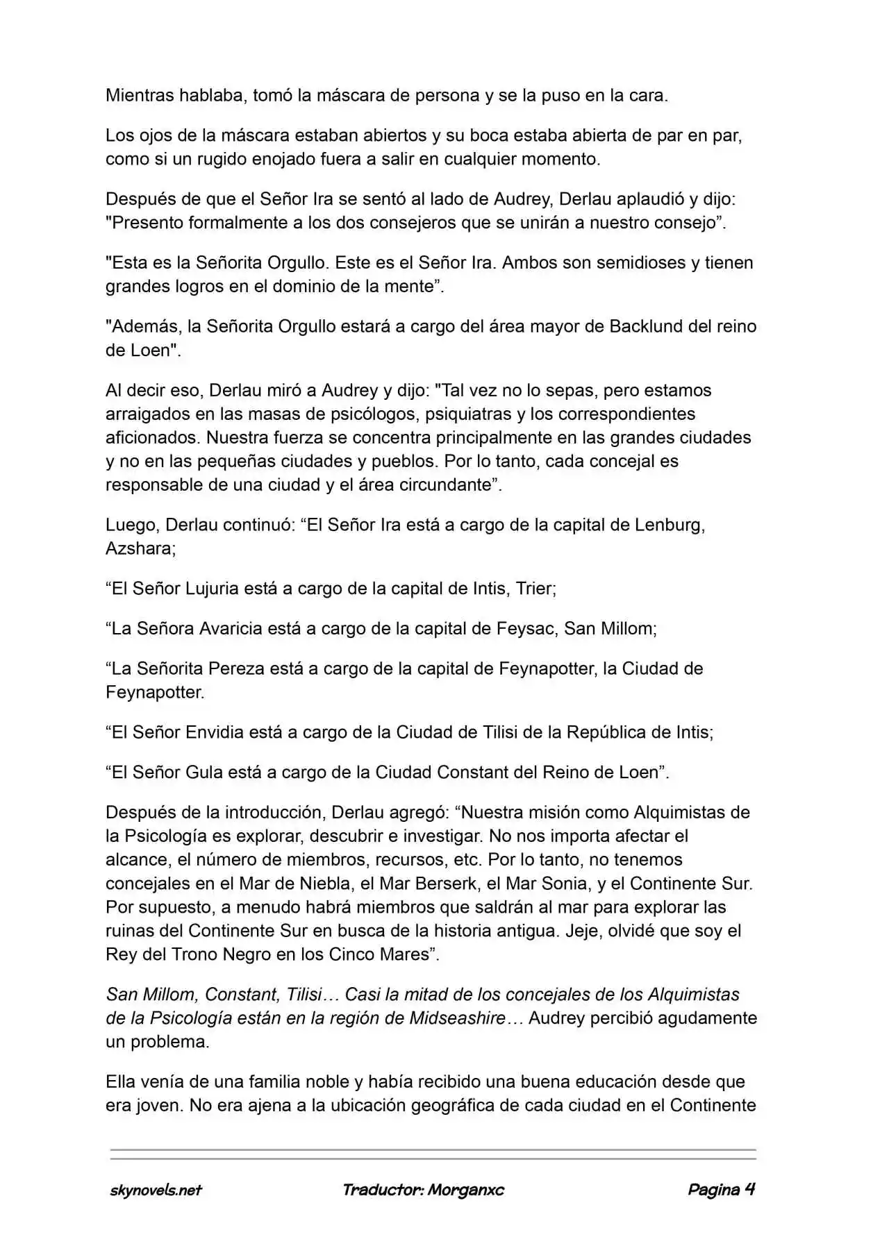 Lord Of The Mysteries (Novela) - Capítulo 1318 - Página 4 - LectorTMOo