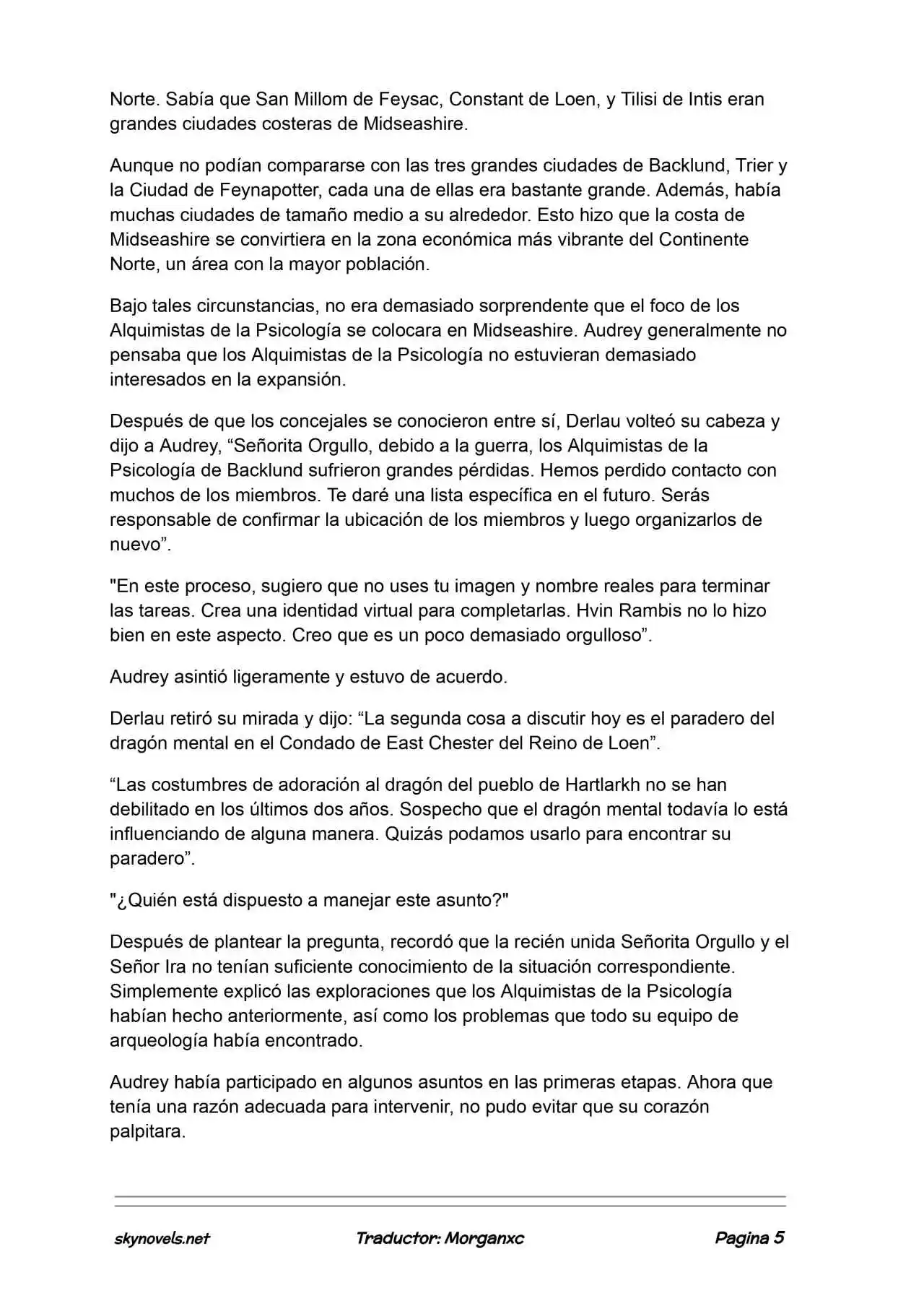 Lord Of The Mysteries (Novela) - Capítulo 1318 - Página 5 - LectorTMOo