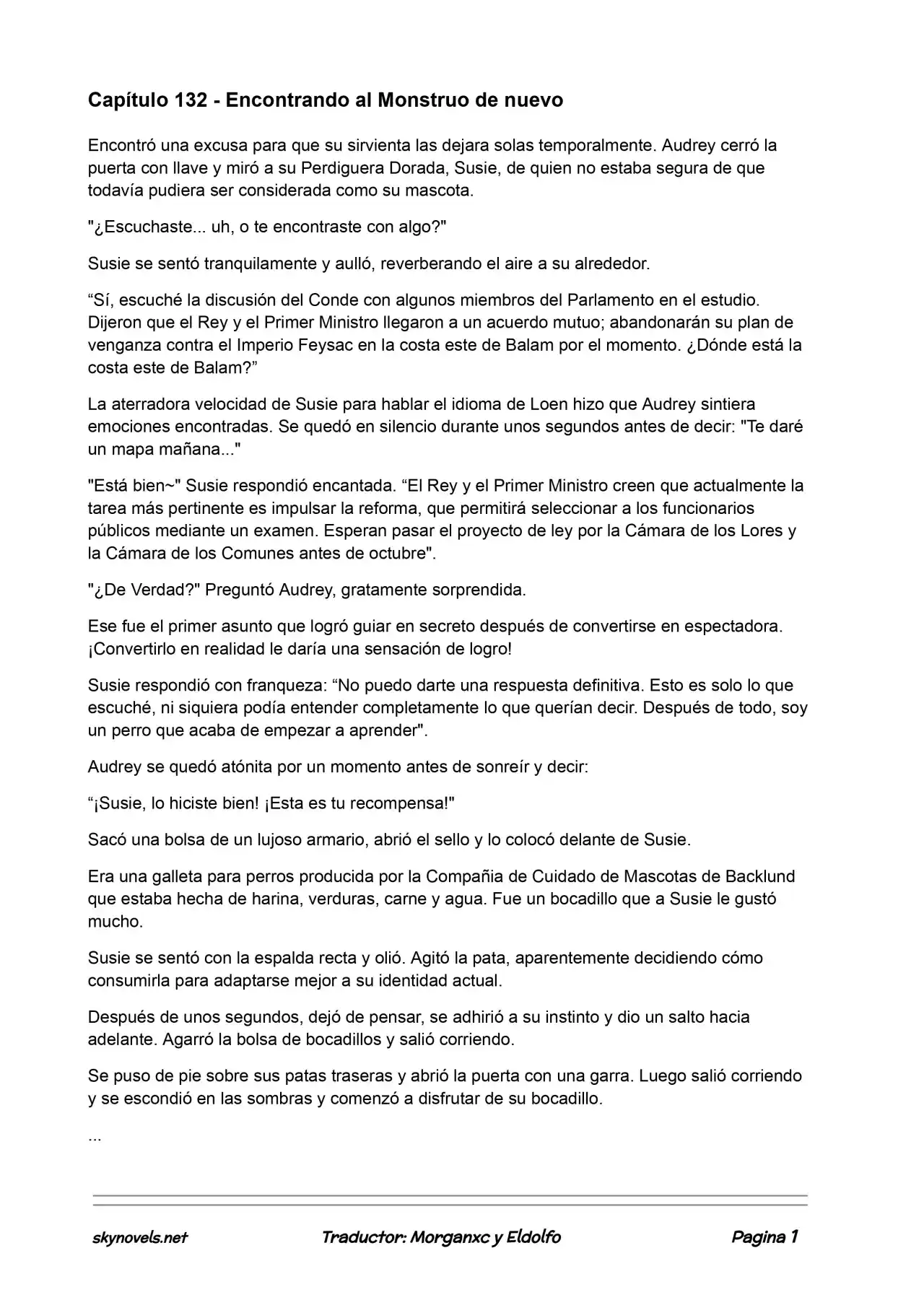 Lord Of The Mysteries (Novela) - Capítulo 132 - Página 1 - LectorTMOo