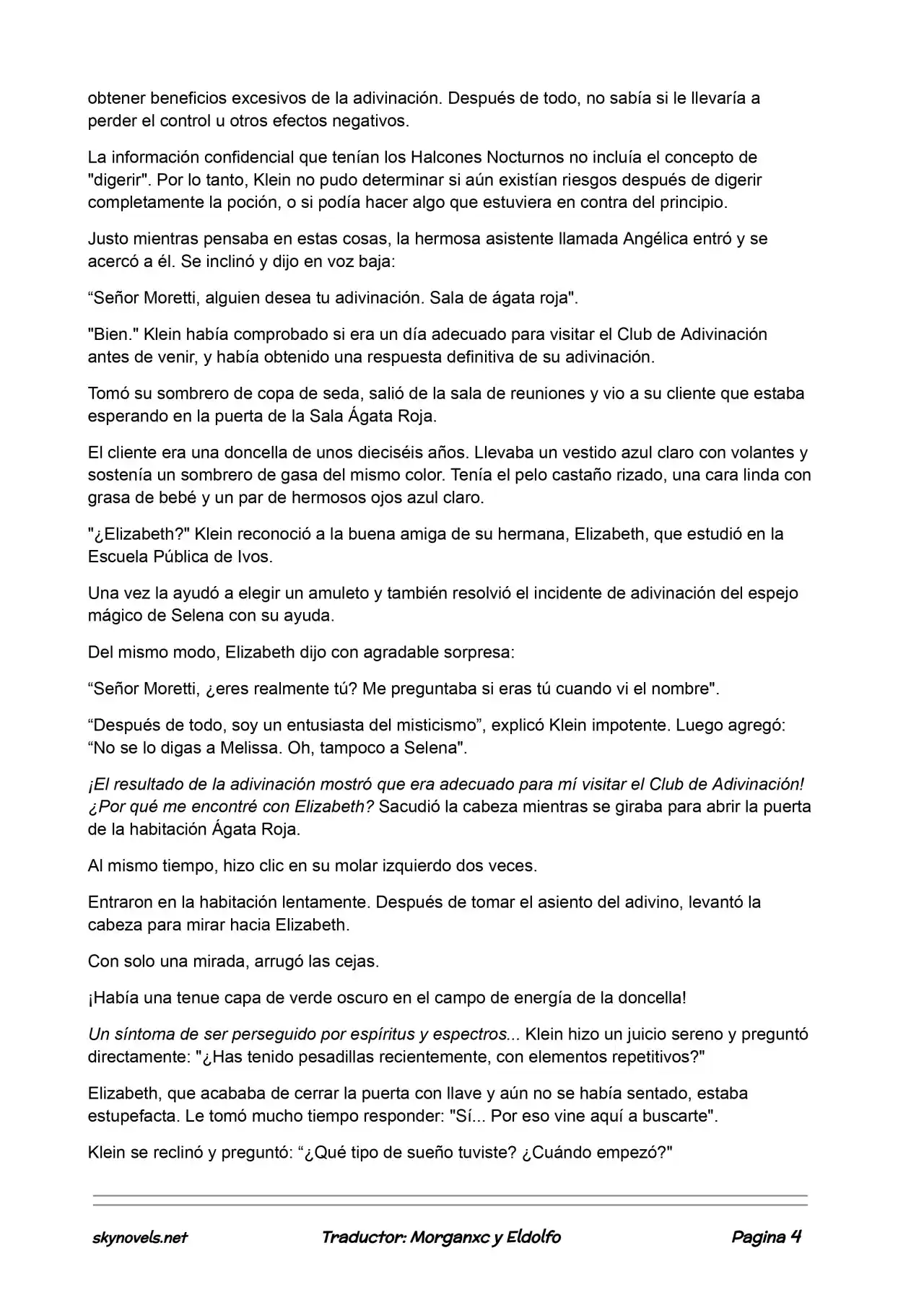 Lord Of The Mysteries (Novela) - Capítulo 132 - Página 4 - LectorTMOo