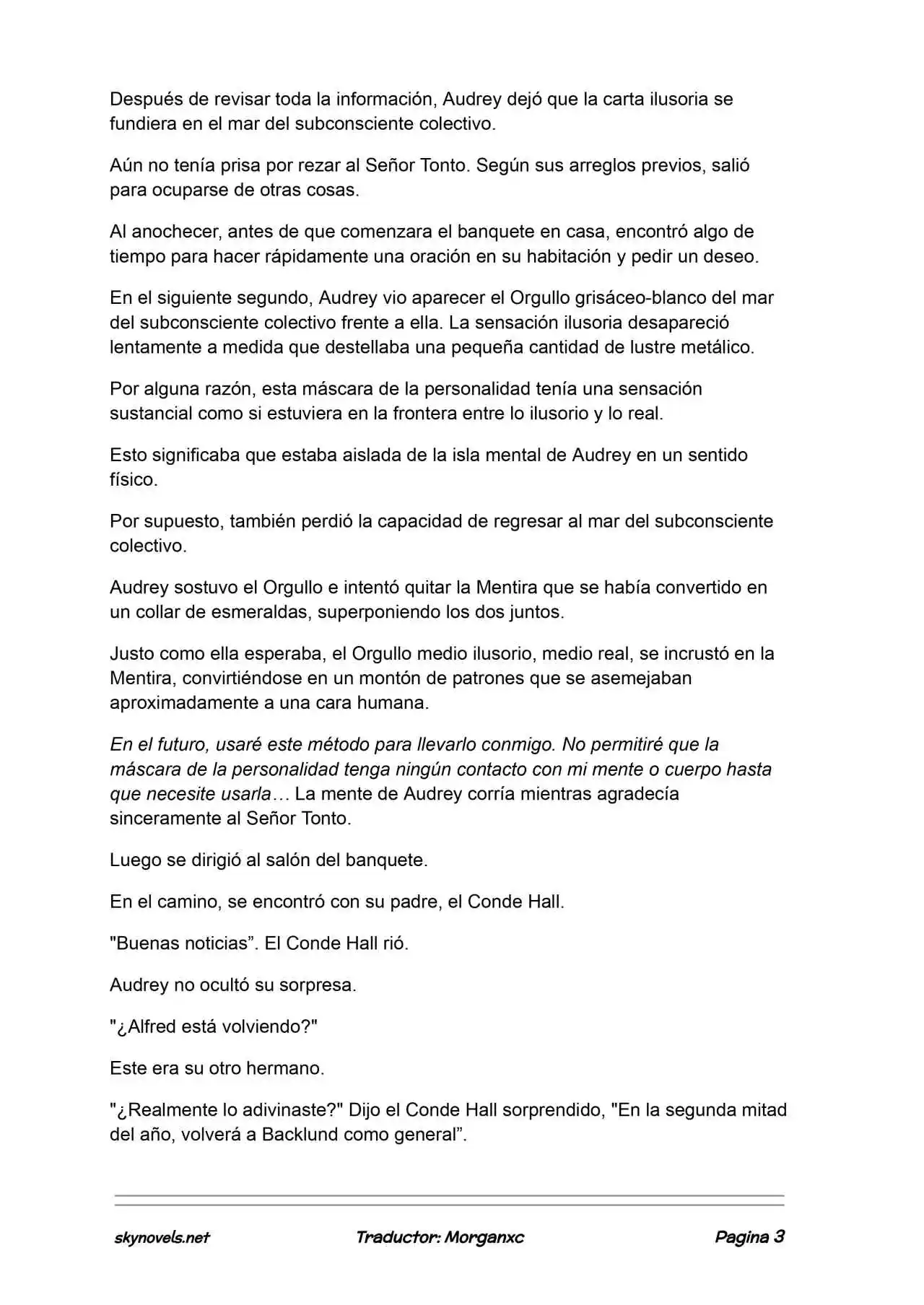 Lord Of The Mysteries (Novela) - Capítulo 1320 - Página 3 - LectorTMOo
