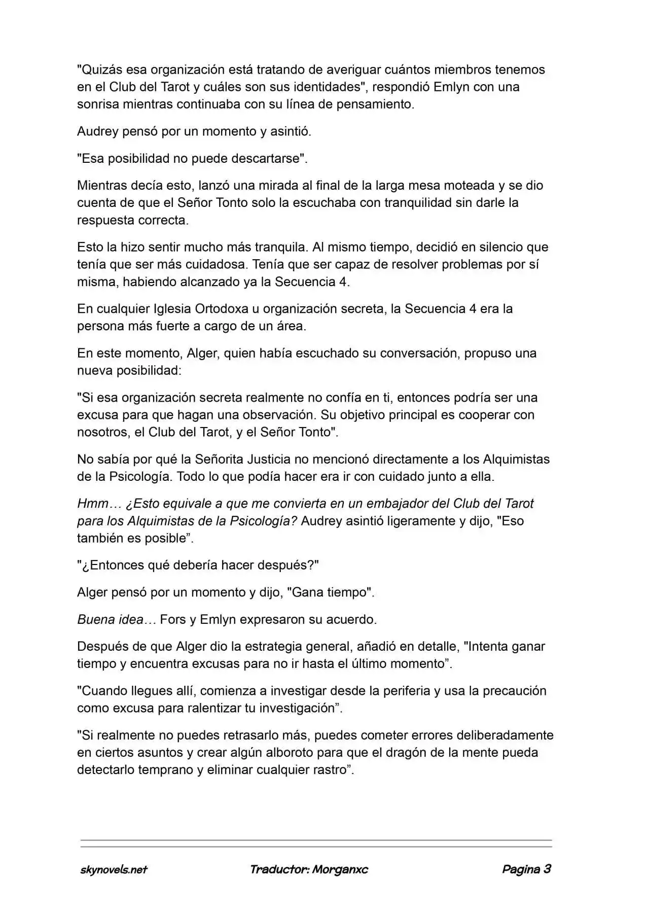 Lord Of The Mysteries (Novela) - Capítulo 1322 - Página 3 - LectorTMOo