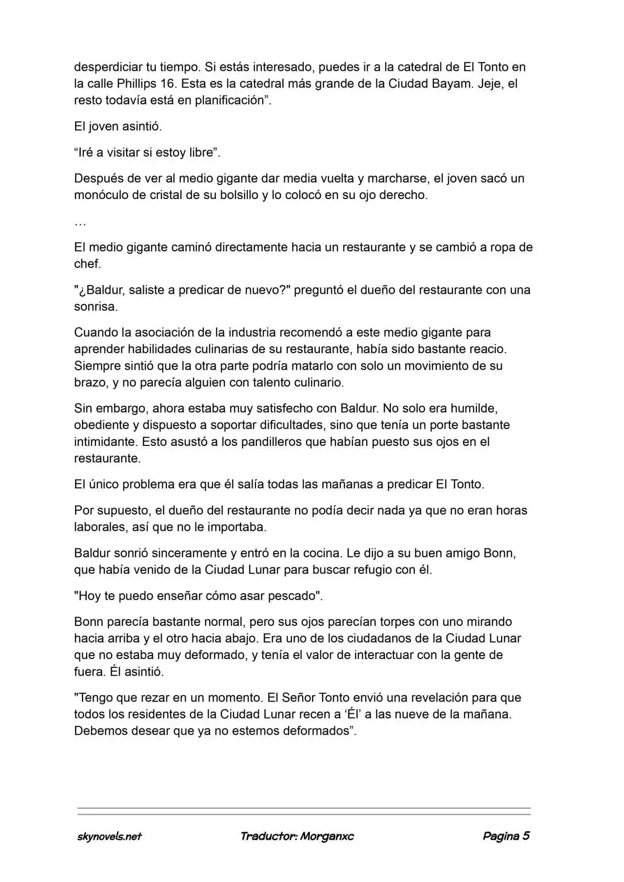 Lord Of The Mysteries (Novela) - Capítulo 1325 - Página 5 - LectorTMOo
