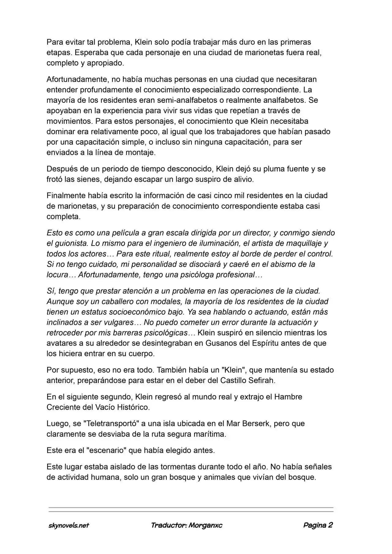 Lord Of The Mysteries (Novela) - Capítulo 1328 - Página 2 - LectorTMOo