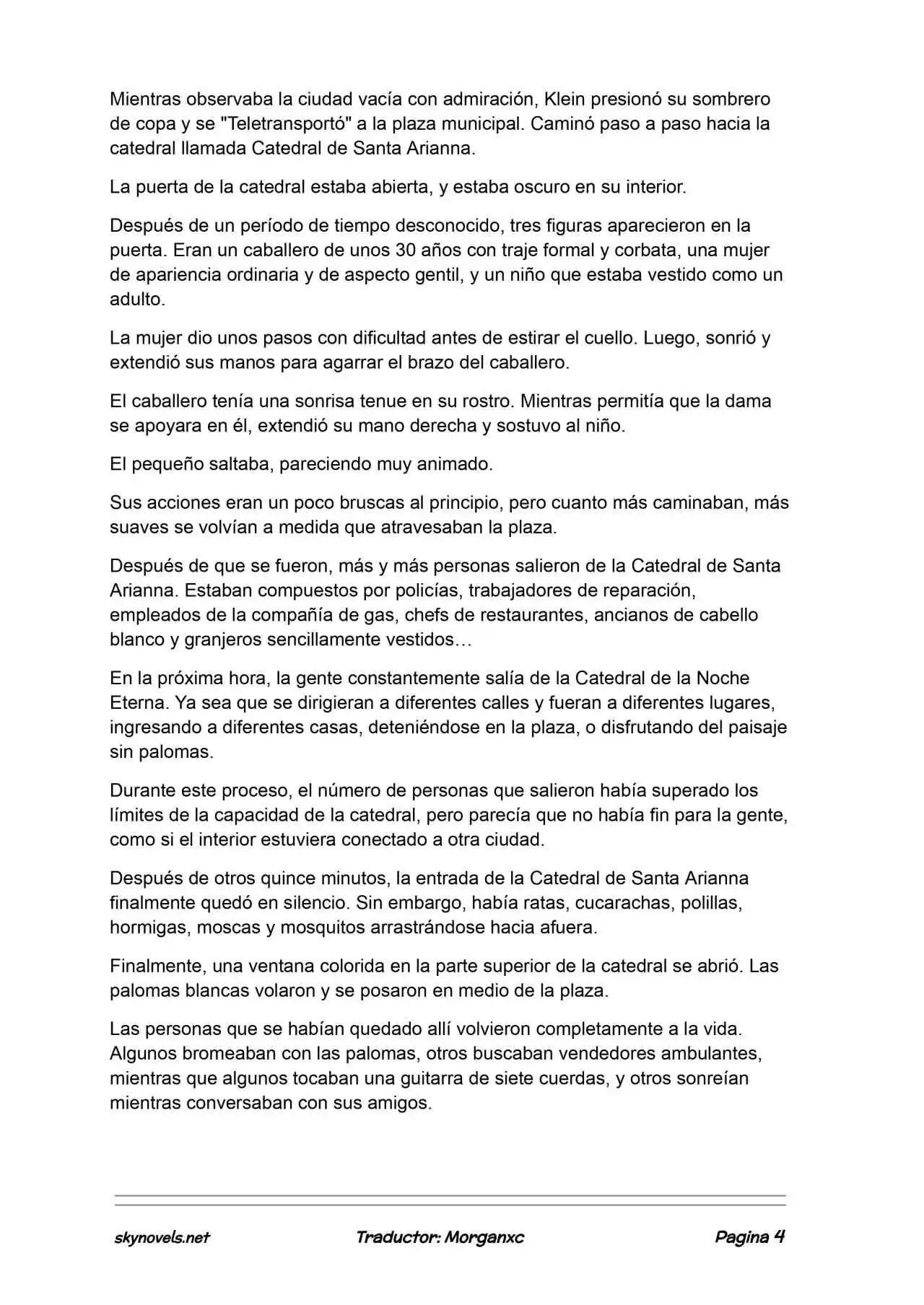 Lord Of The Mysteries (Novela) - Capítulo 1328 - Página 4 - LectorTMOo