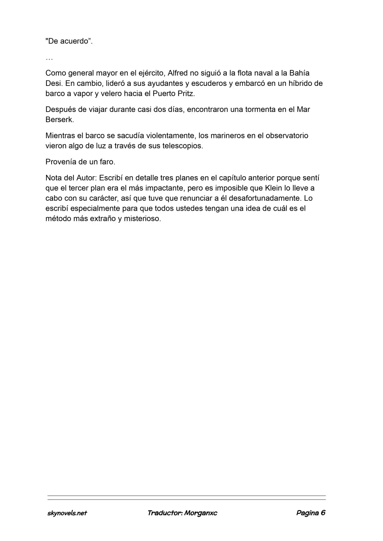 Lord Of The Mysteries (Novela) - Capítulo 1328 - Página 6 - LectorTMOo