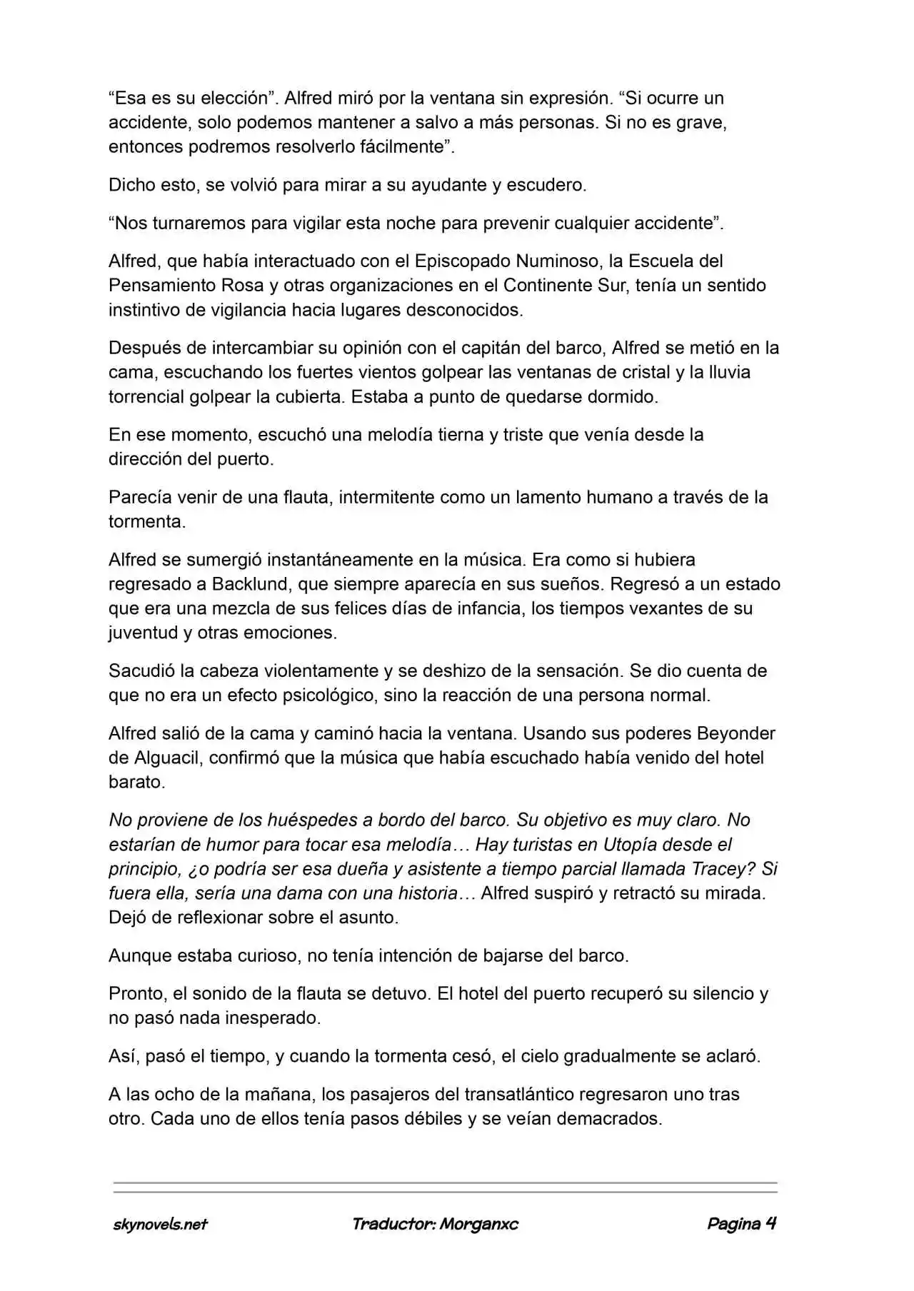 Lord Of The Mysteries (Novela) - Capítulo 1329 - Página 4 - LectorTMOo