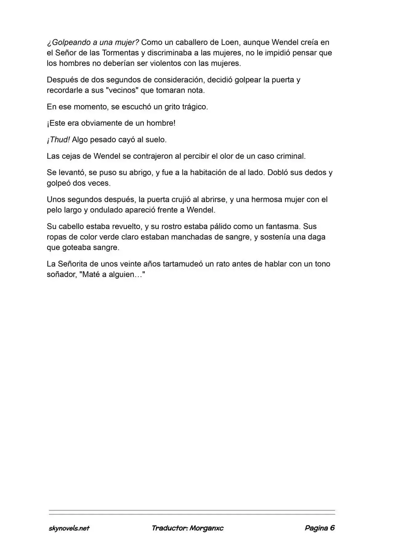 Lord Of The Mysteries (Novela) - Capítulo 1330 - Página 6 - LectorTMOo