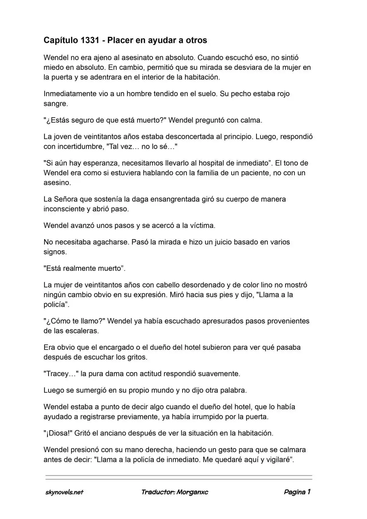 Lord Of The Mysteries (Novela) - Capítulo 1331 - Página 1 - LectorTMOo