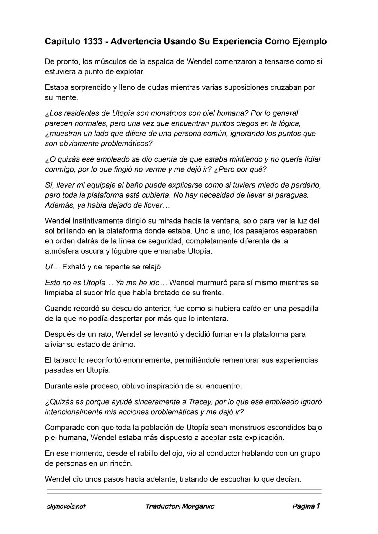 Lord Of The Mysteries (Novela) - Capítulo 1333 - Página 1 - LectorTMOo