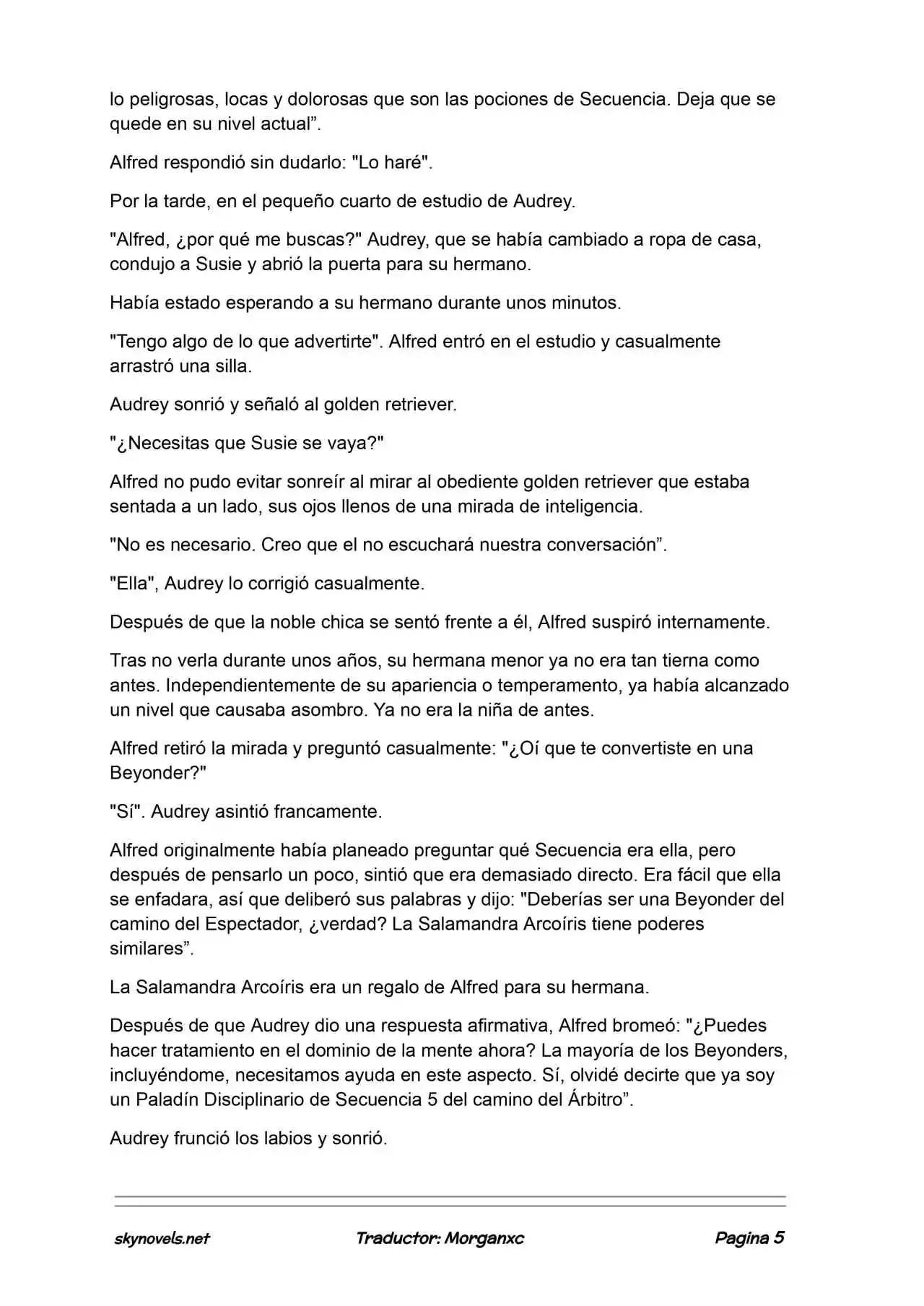 Lord Of The Mysteries (Novela) - Capítulo 1333 - Página 5 - LectorTMOo