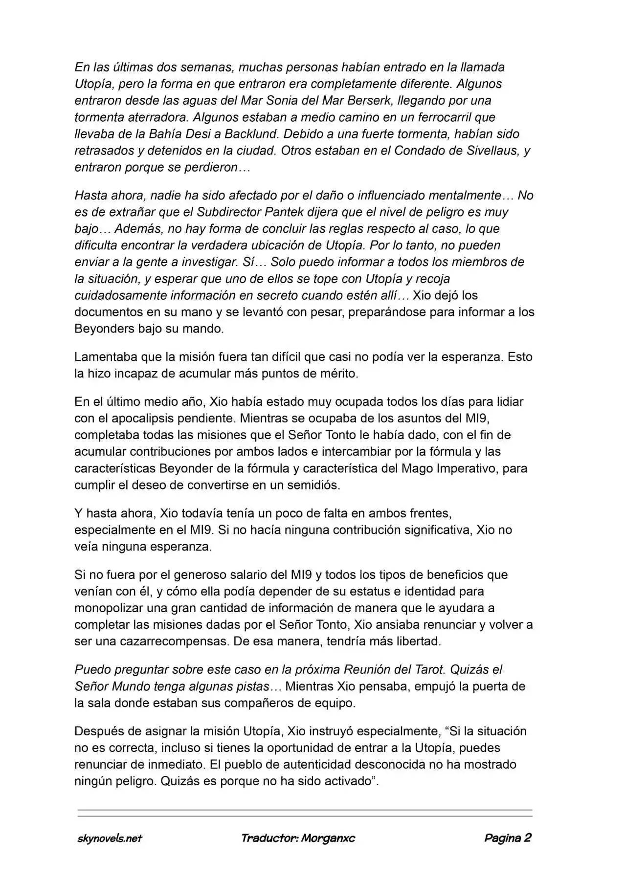 Lord Of The Mysteries (Novela) - Capítulo 1334 - Página 2 - LectorTMOo