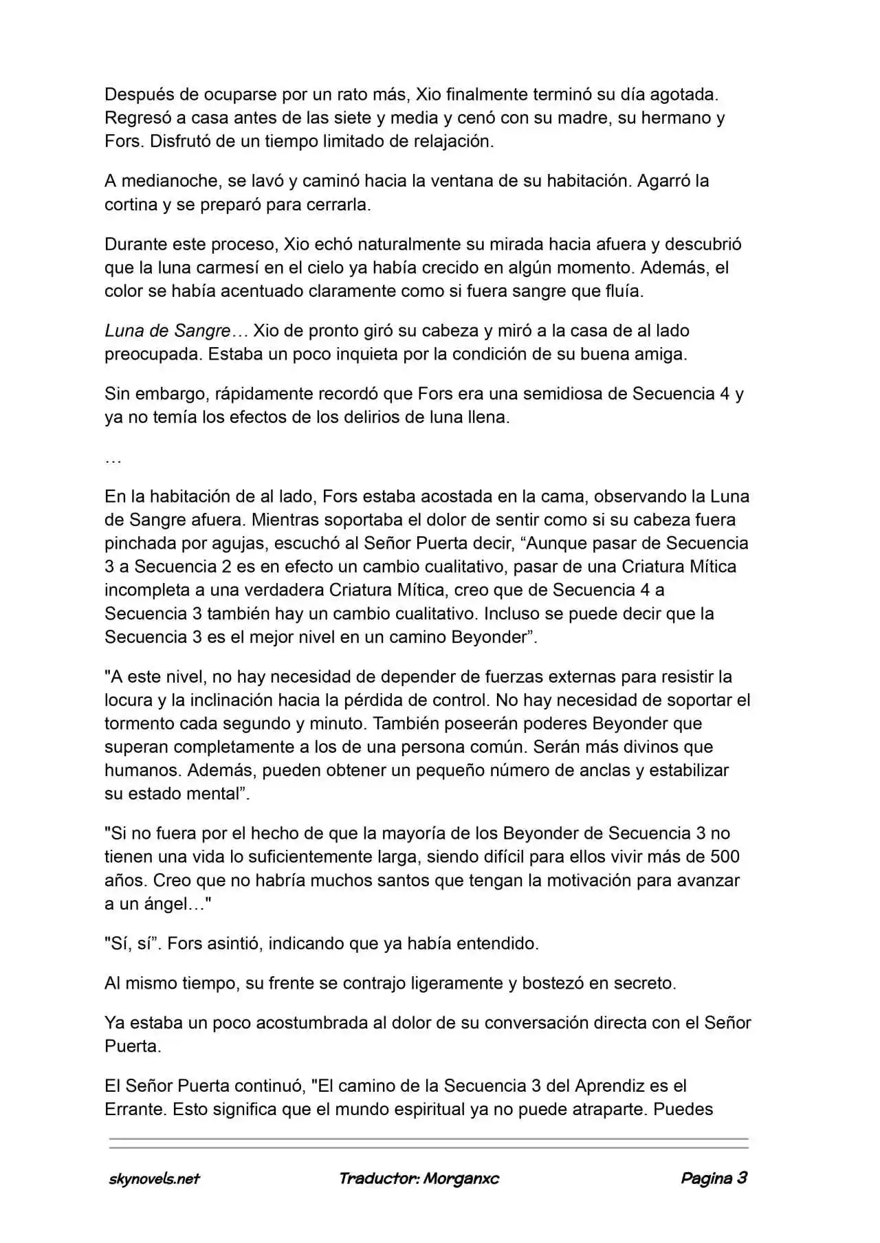 Lord Of The Mysteries (Novela) - Capítulo 1334 - Página 3 - LectorTMOo