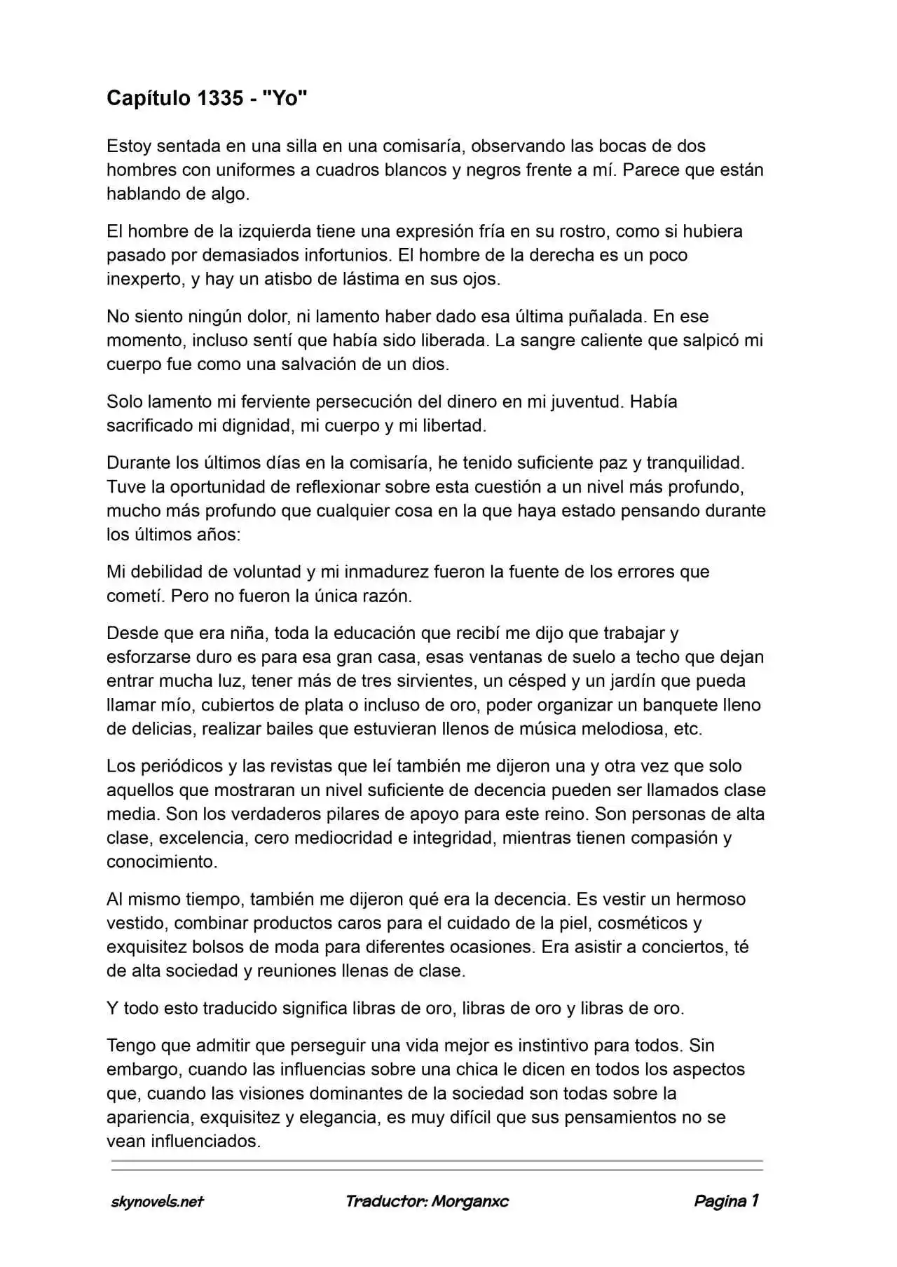Lord Of The Mysteries (Novela) - Capítulo 1335 - Página 1 - LectorTMOo