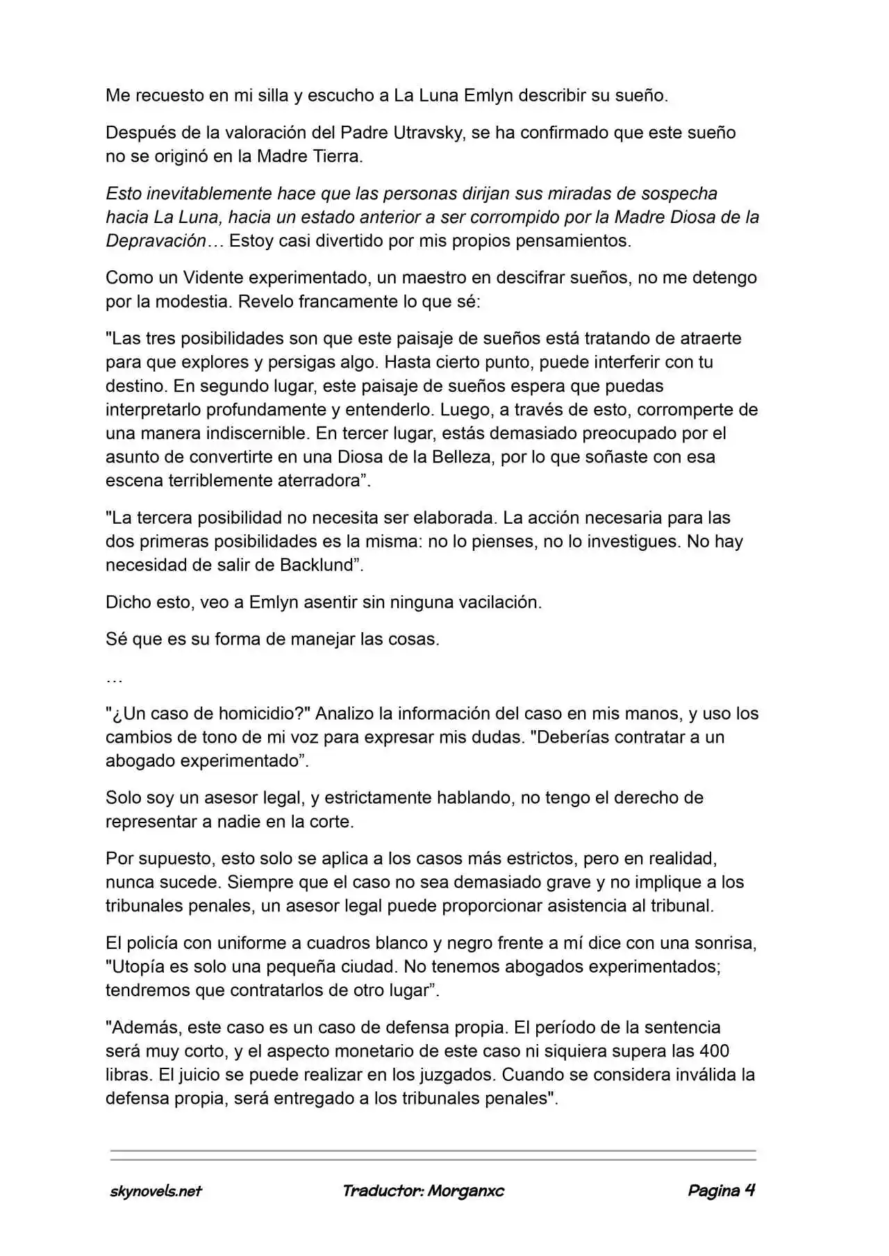 Lord Of The Mysteries (Novela) - Capítulo 1335 - Página 4 - LectorTMOo