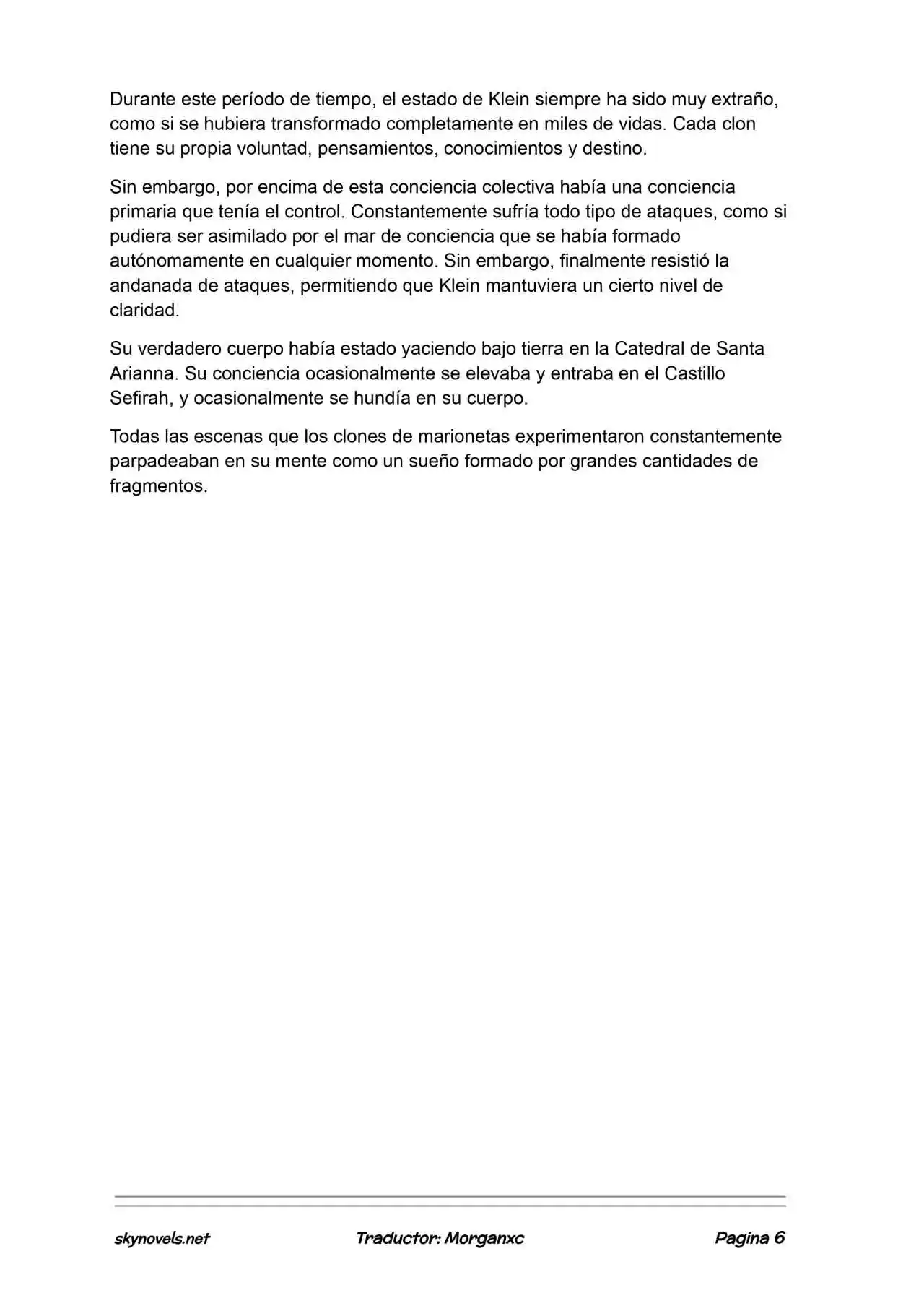 Lord Of The Mysteries (Novela) - Capítulo 1335 - Página 6 - LectorTMOo