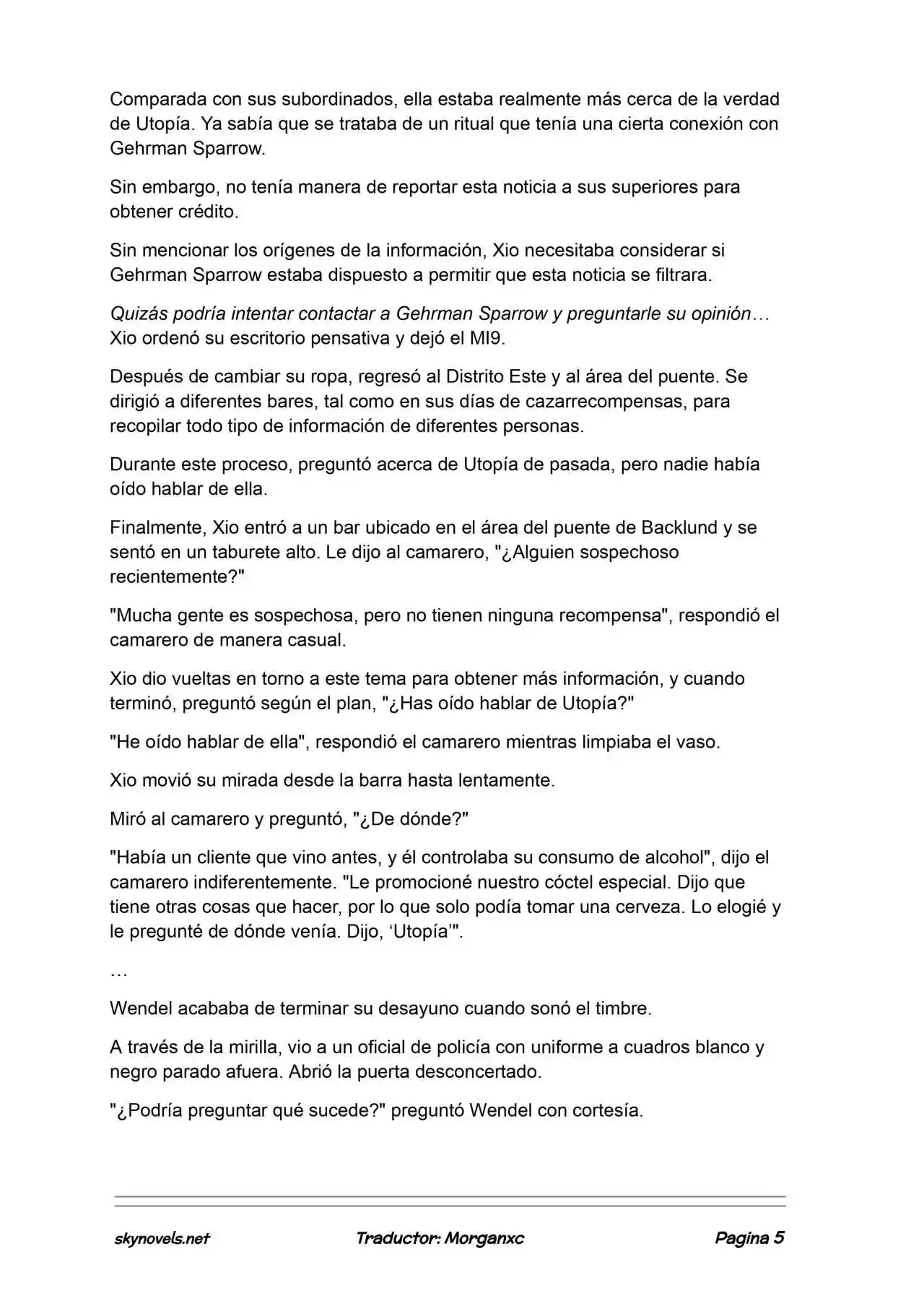 Lord Of The Mysteries (Novela) - Capítulo 1336 - Página 5 - LectorTMOo