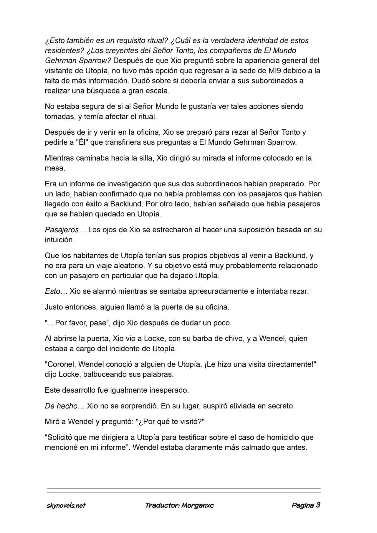 Lord Of The Mysteries (Novela) - Capítulo 1337 - Página 3 - LectorTMOo