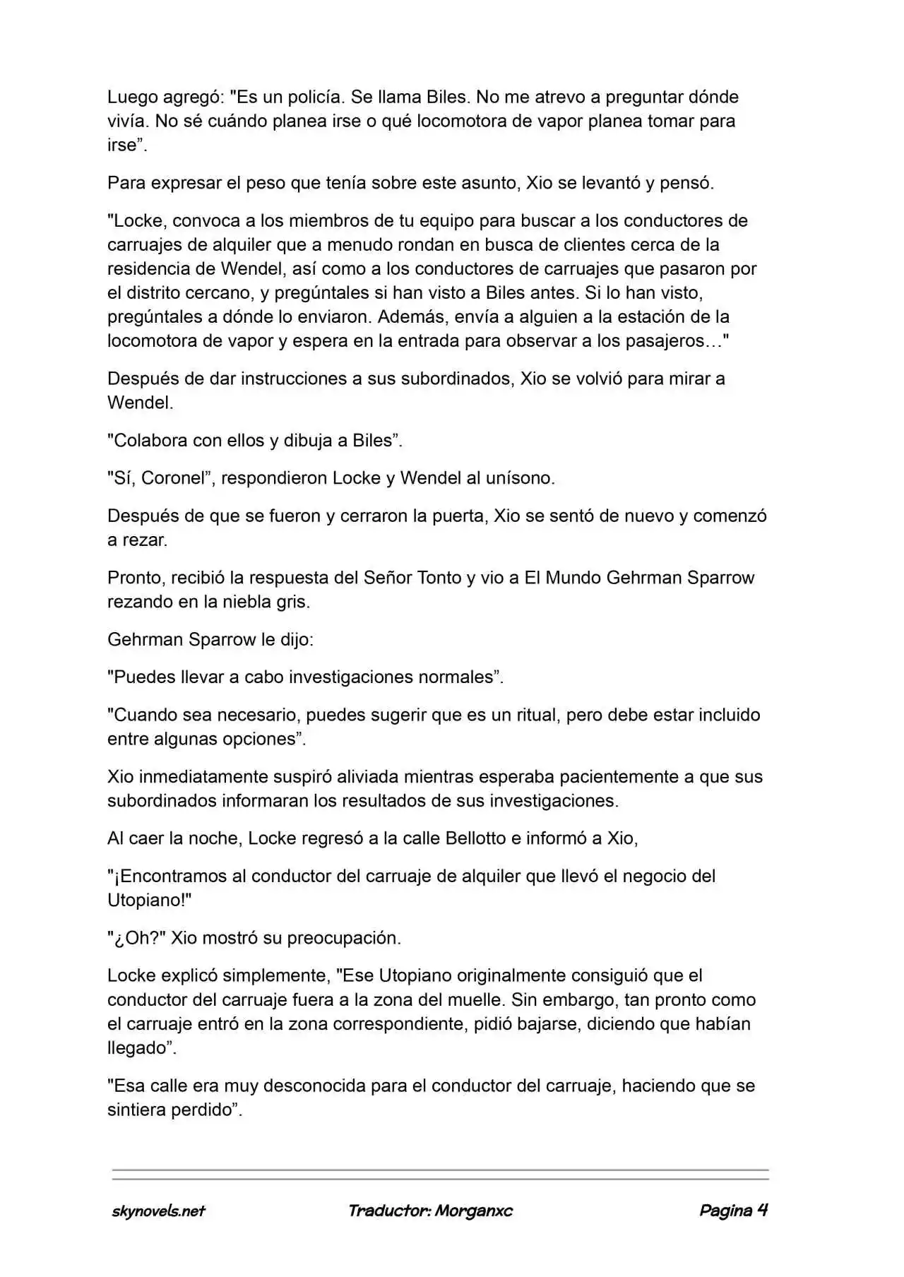 Lord Of The Mysteries (Novela) - Capítulo 1337 - Página 4 - LectorTMOo