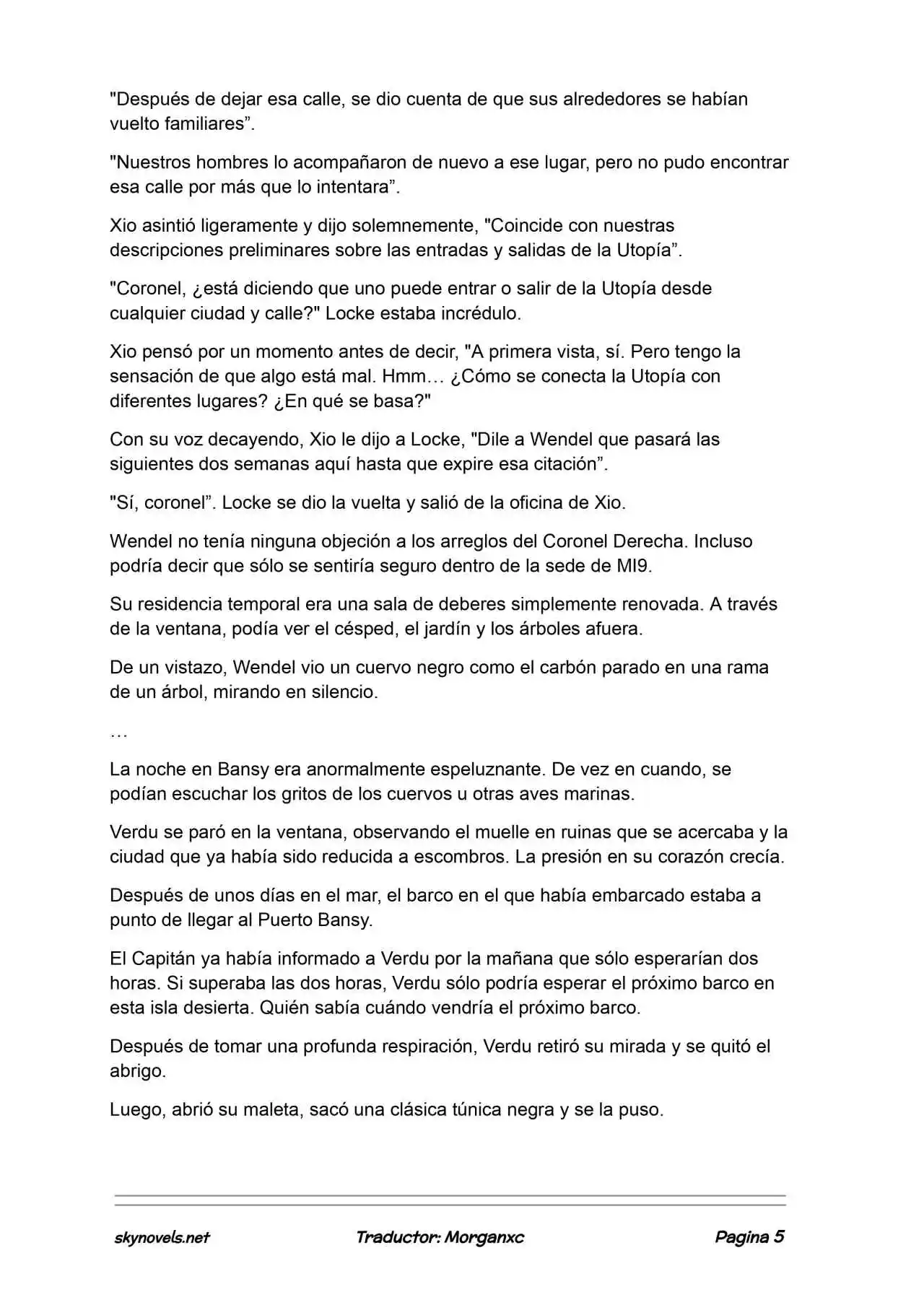 Lord Of The Mysteries (Novela) - Capítulo 1337 - Página 5 - LectorTMOo