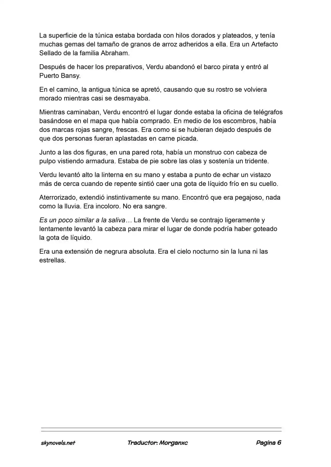Lord Of The Mysteries (Novela) - Capítulo 1337 - Página 6 - LectorTMOo