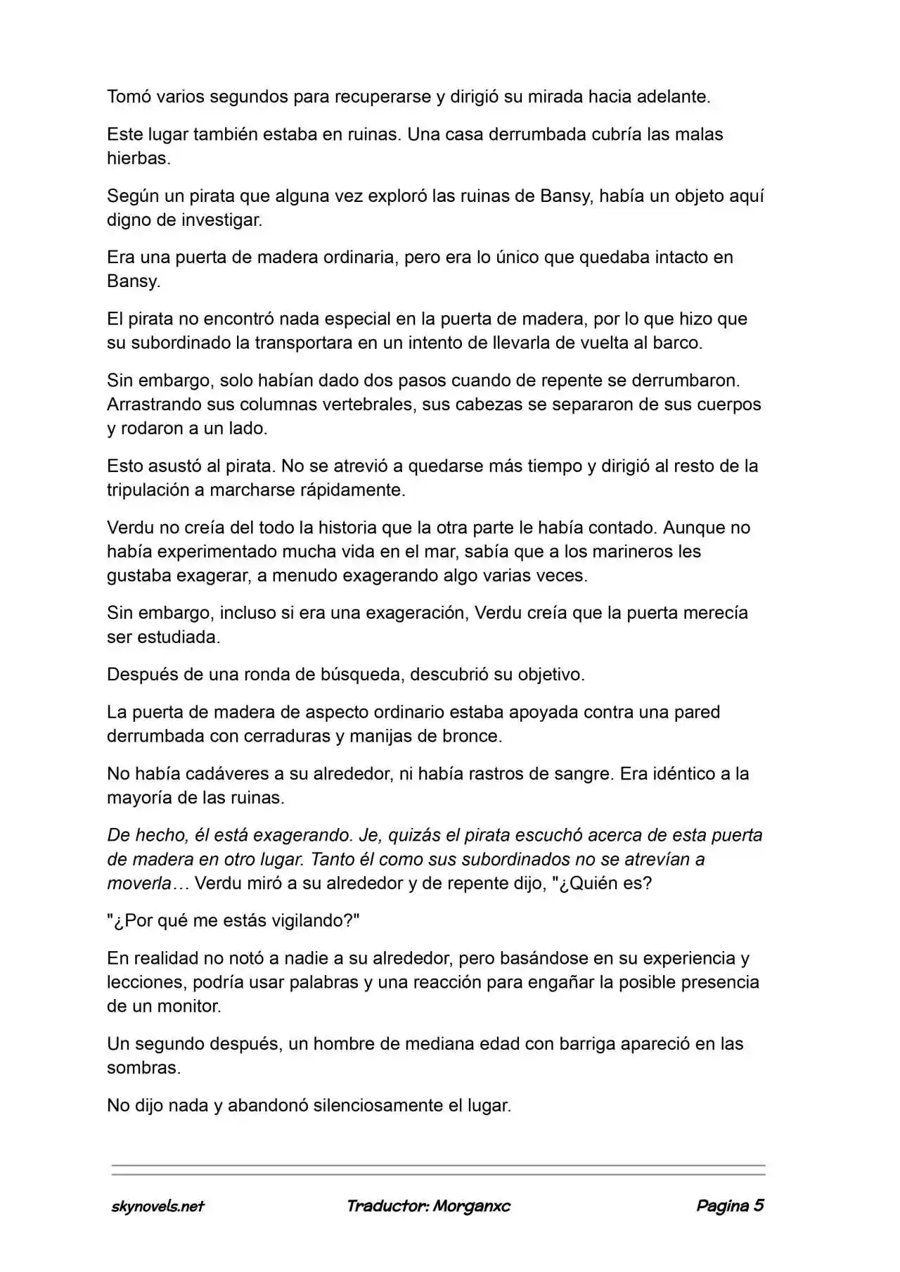 Lord Of The Mysteries (Novela) - Capítulo 1338 - Página 5 - LectorTMOo