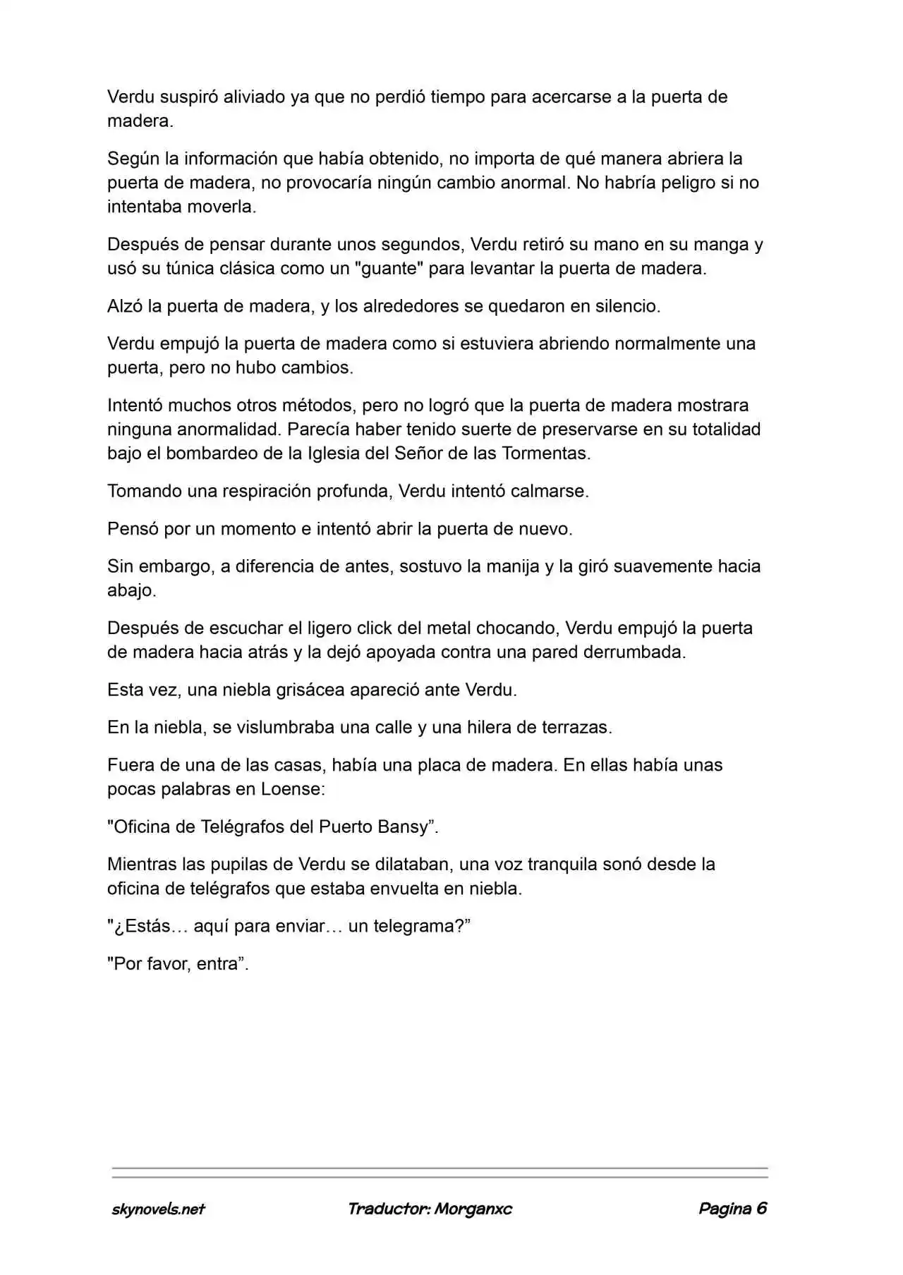 Lord Of The Mysteries (Novela) - Capítulo 1338 - Página 6 - LectorTMOo