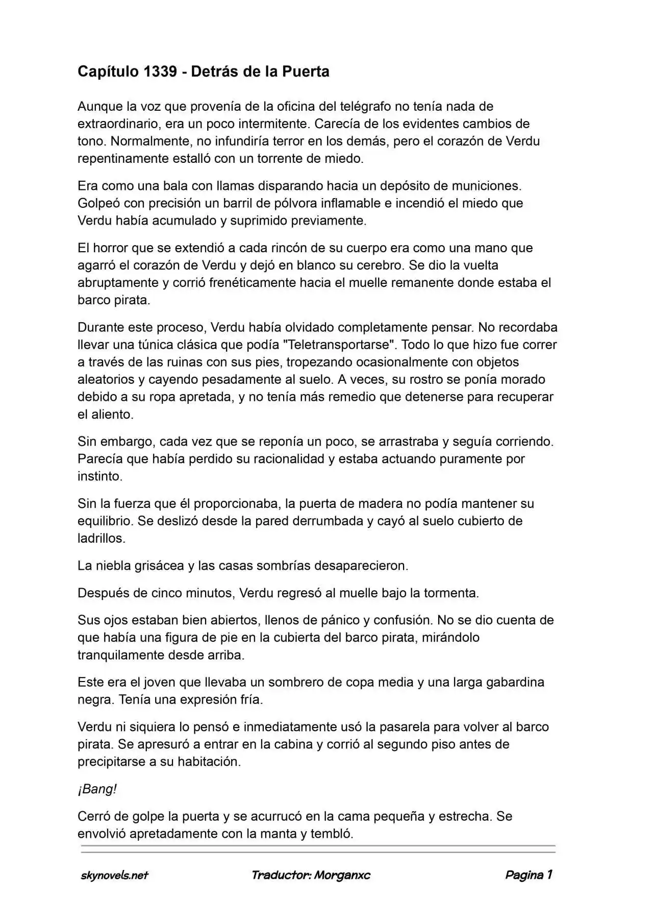 Lord Of The Mysteries (Novela) - Capítulo 1339 - Página 1 - LectorTMOo