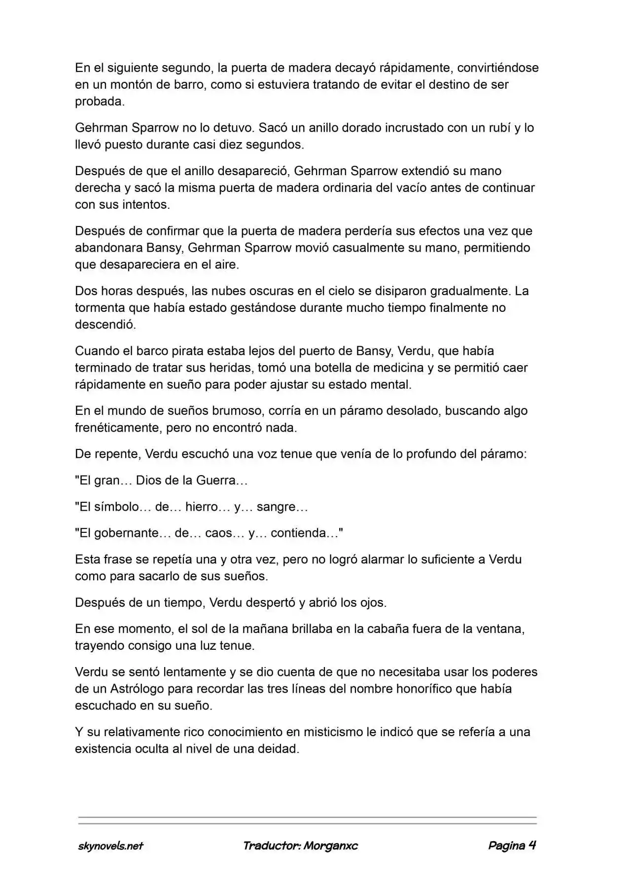 Lord Of The Mysteries (Novela) - Capítulo 1339 - Página 4 - LectorTMOo