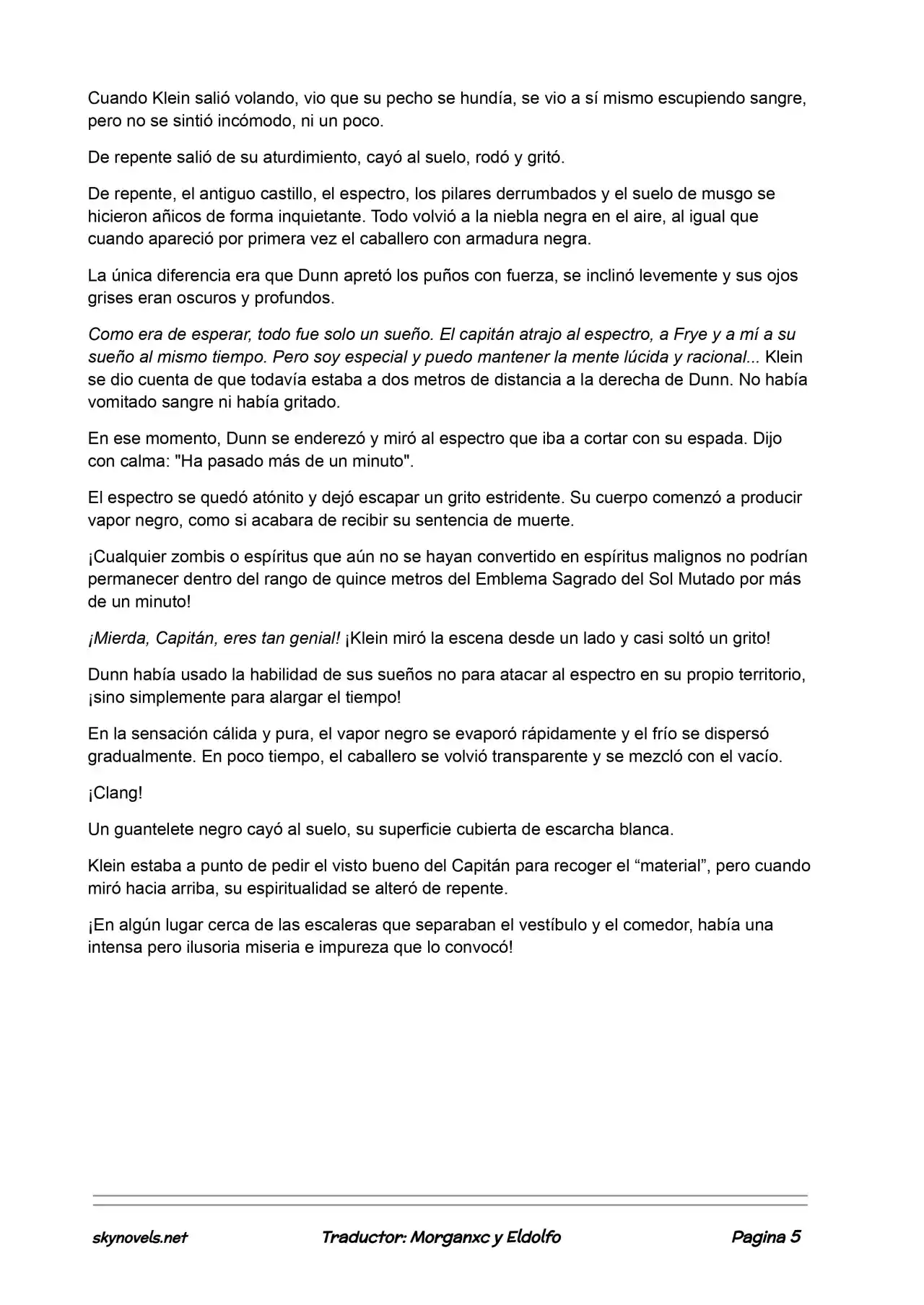 Lord Of The Mysteries (Novela) - Capítulo 134 - Página 3 - LectorTMOo