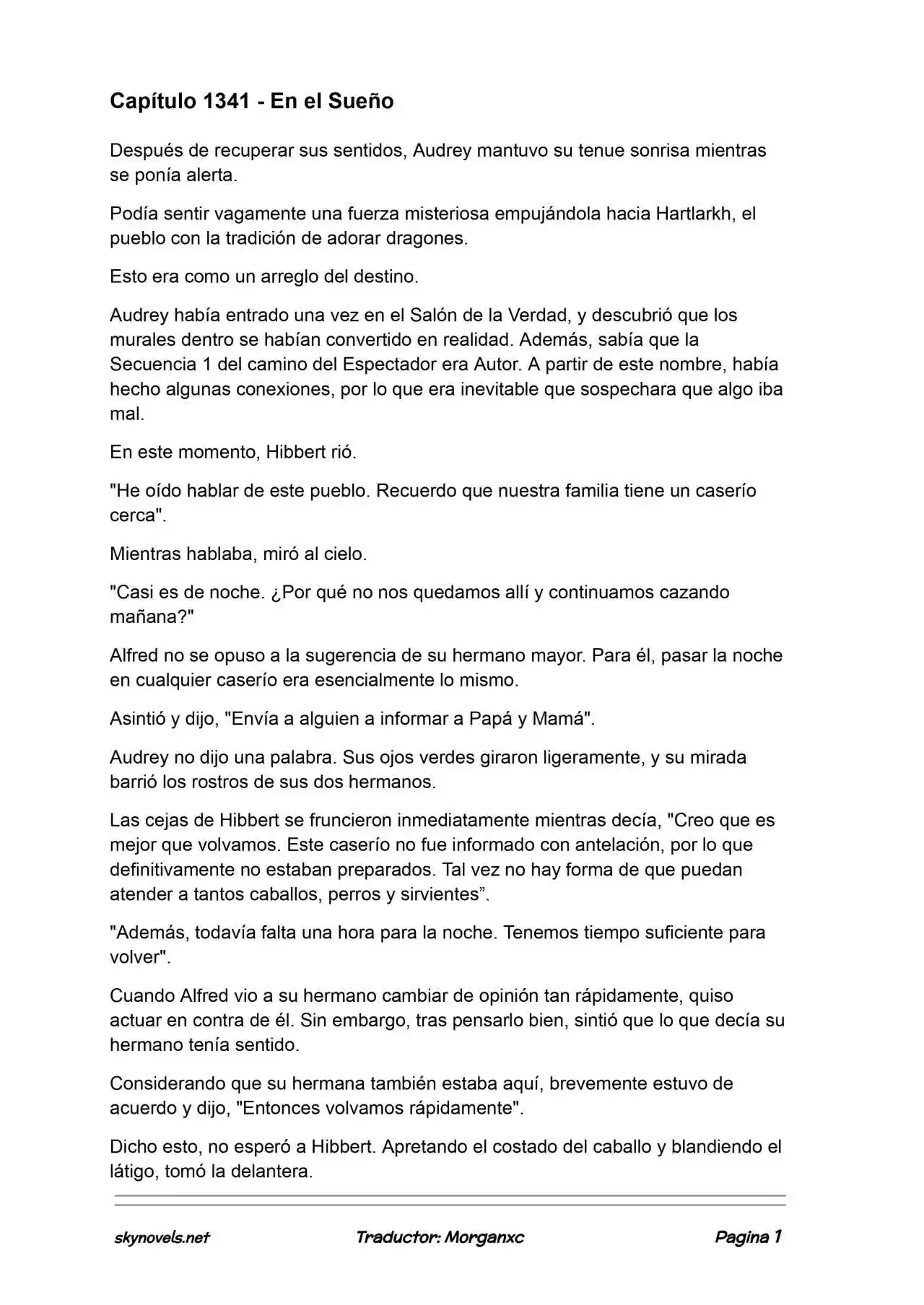 Lord Of The Mysteries (Novela) - Capítulo 1341 - Página 1 - LectorTMOo