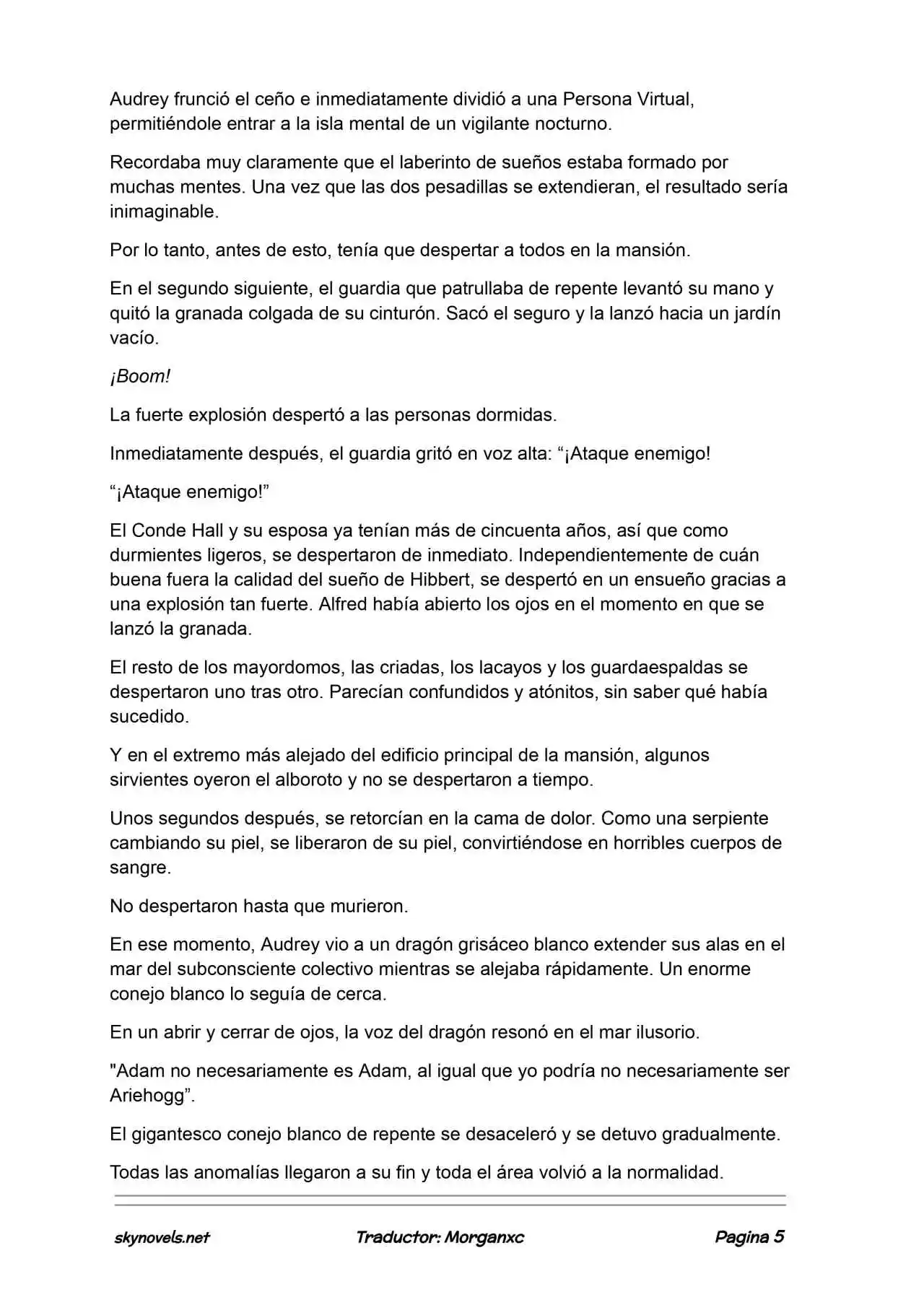 Lord Of The Mysteries (Novela) - Capítulo 1343 - Página 5 - LectorTMOo
