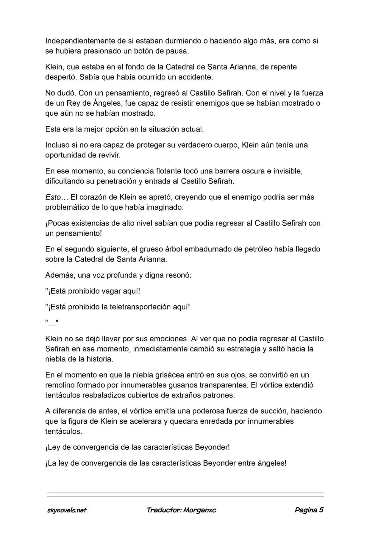 Lord Of The Mysteries (Novela) - Capítulo 1344 - Página 5 - LectorTMOo