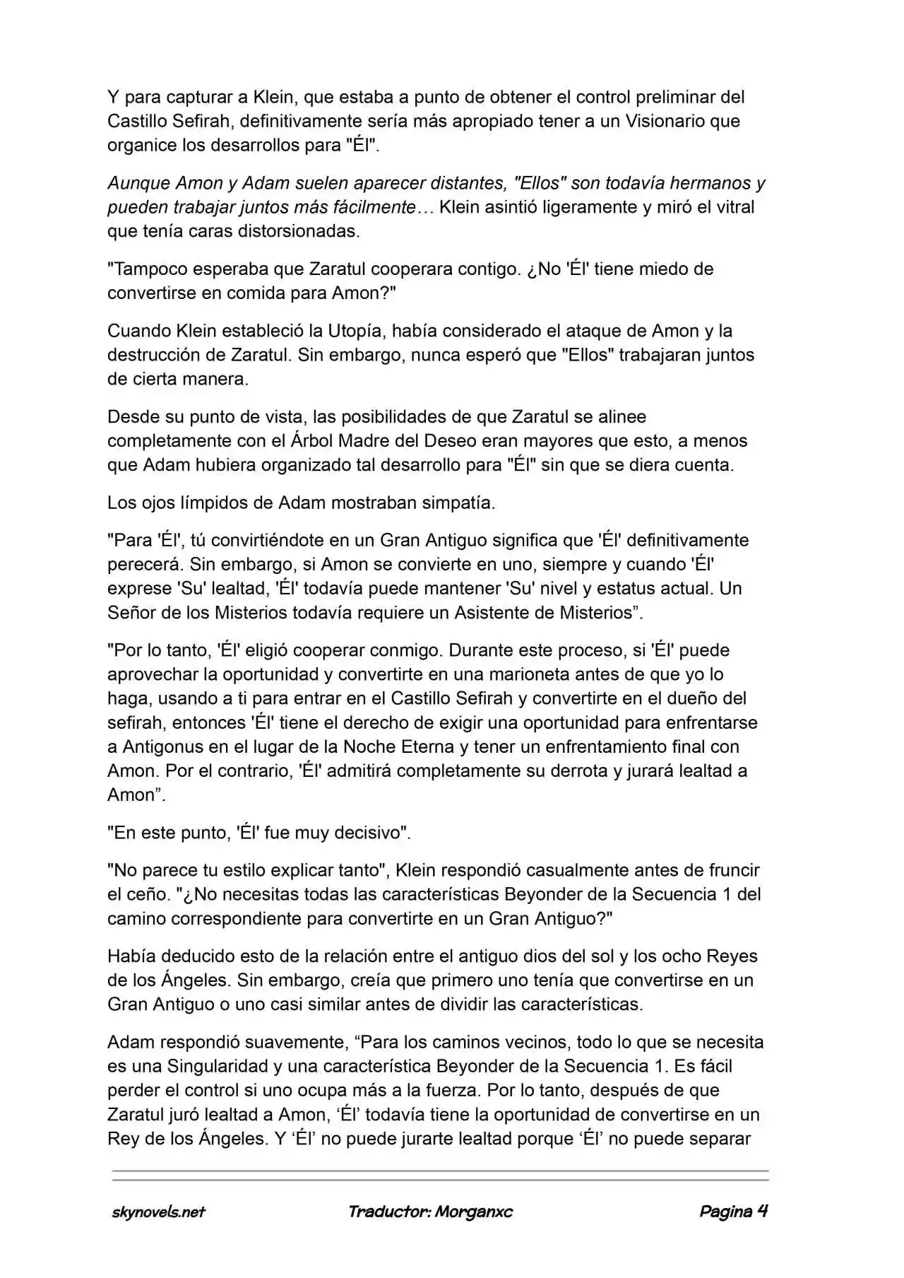 Lord Of The Mysteries (Novela) - Capítulo 1345 - Página 4 - LectorTMOo