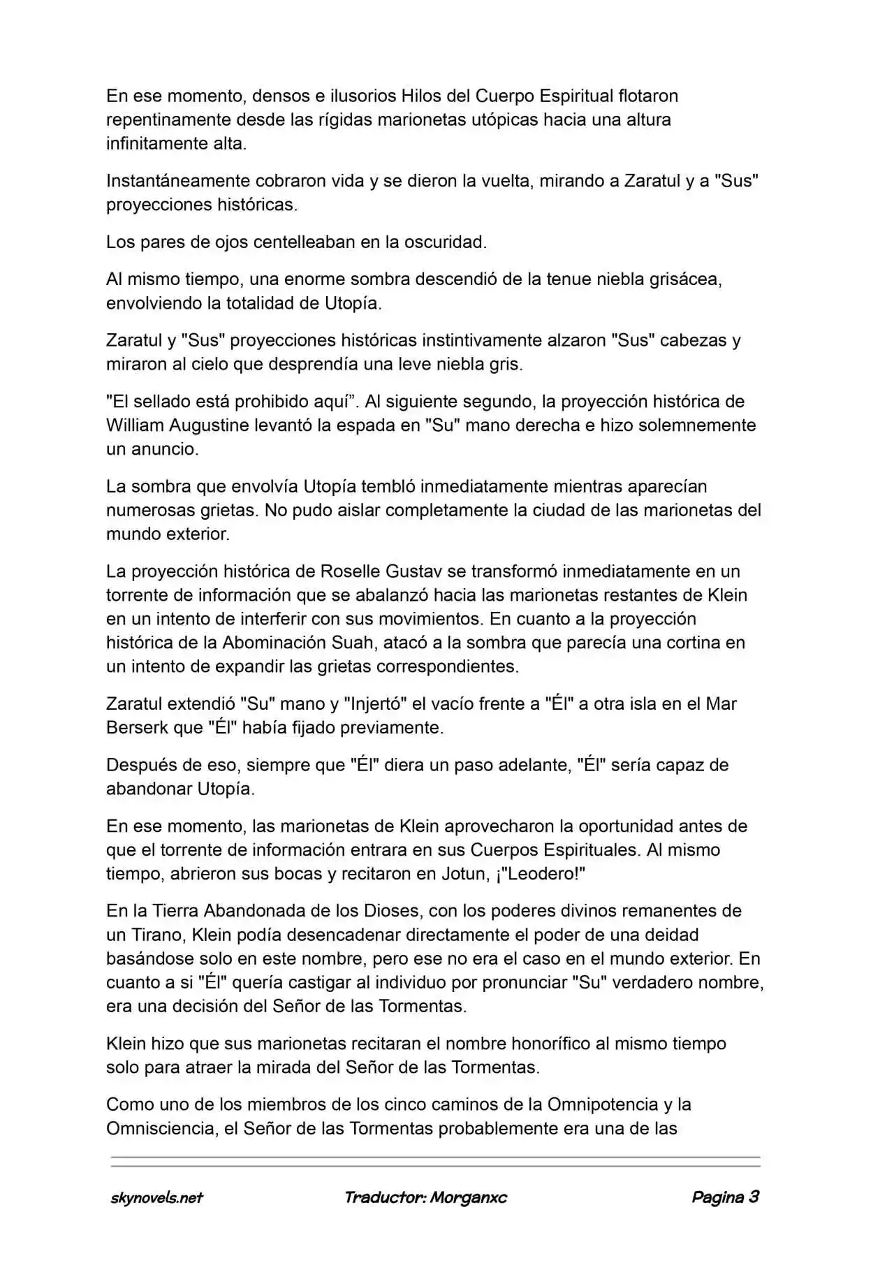Lord Of The Mysteries (Novela) - Capítulo 1350 - Página 3 - LectorTMOo