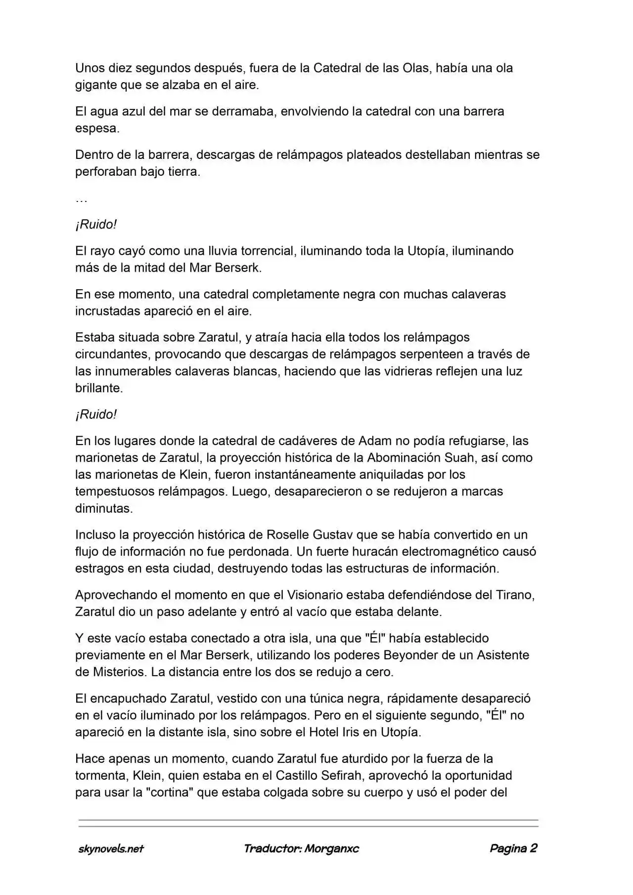 Lord Of The Mysteries (Novela) - Capítulo 1351 - Página 2 - LectorTMOo