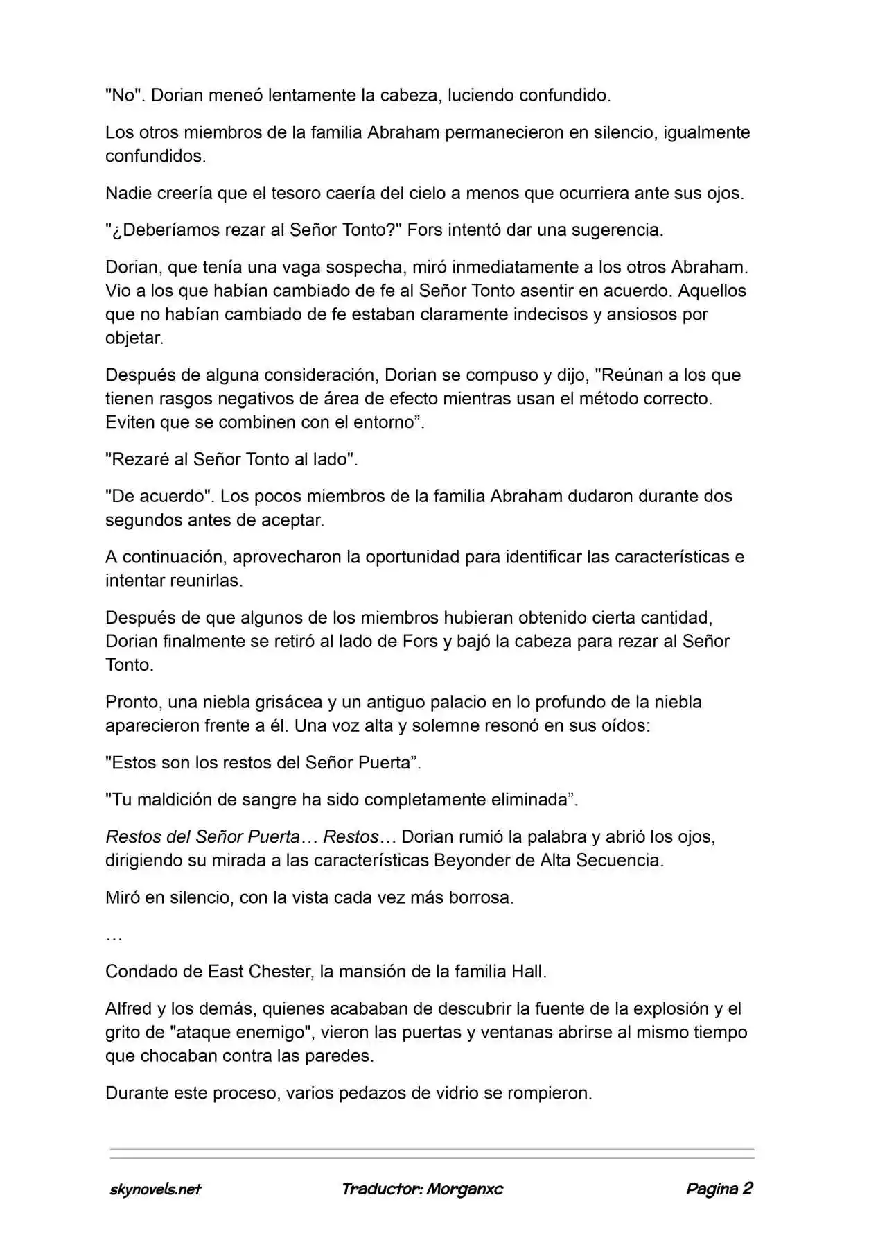 Lord Of The Mysteries (Novela) - Capítulo 1355 - Página 2 - LectorTMOo