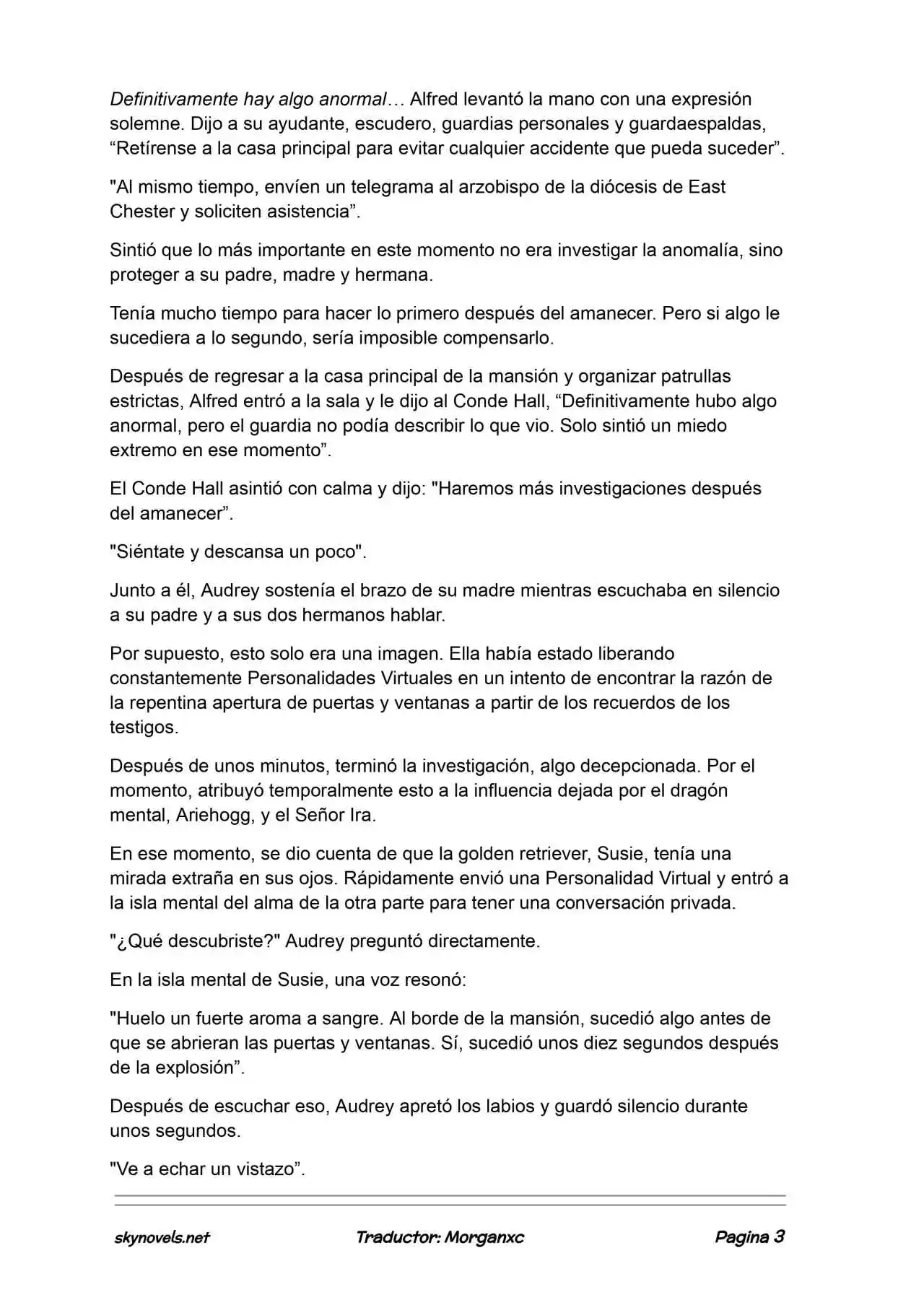 Lord Of The Mysteries (Novela) - Capítulo 1355 - Página 3 - LectorTMOo