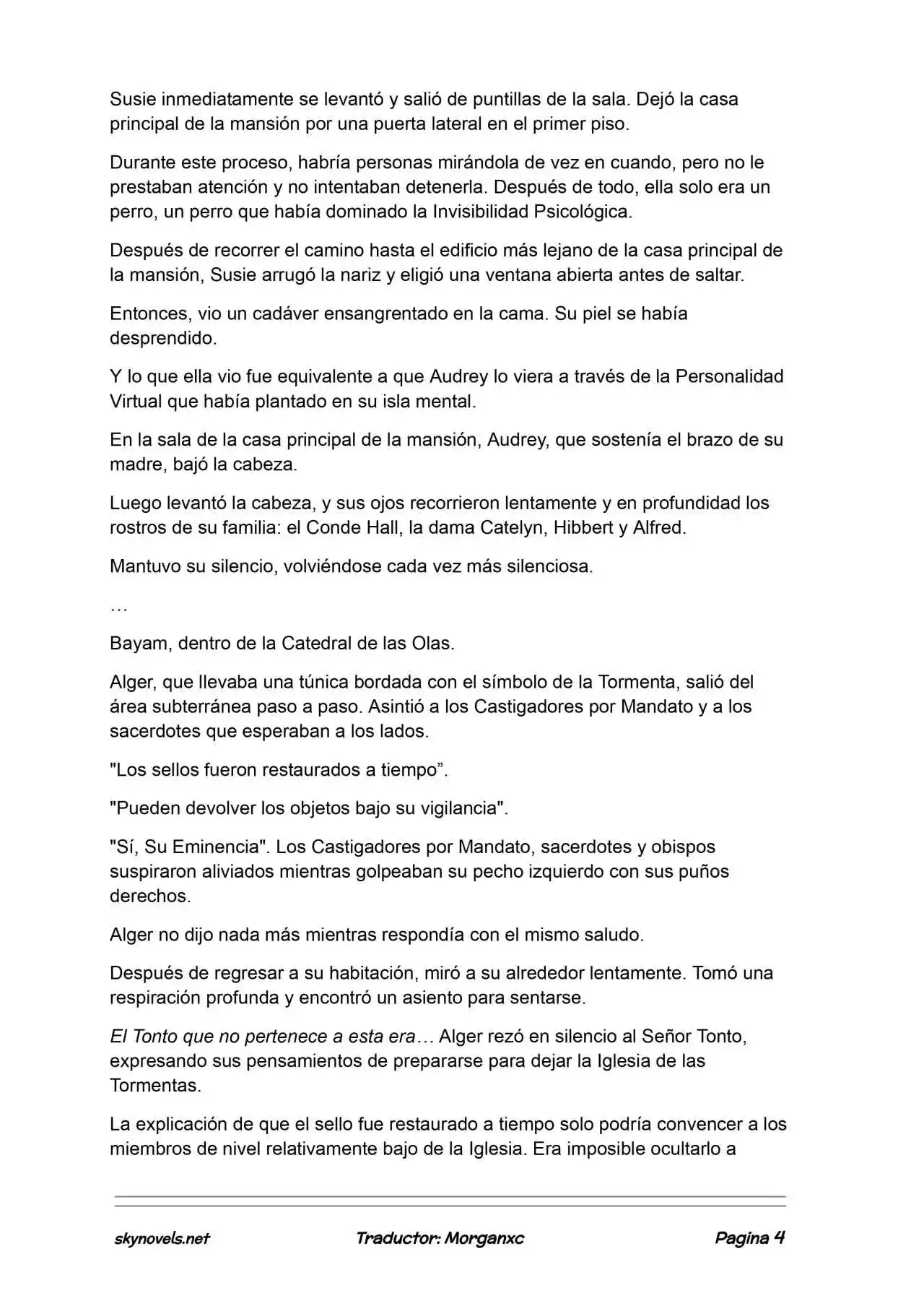 Lord Of The Mysteries (Novela) - Capítulo 1355 - Página 4 - LectorTMOo