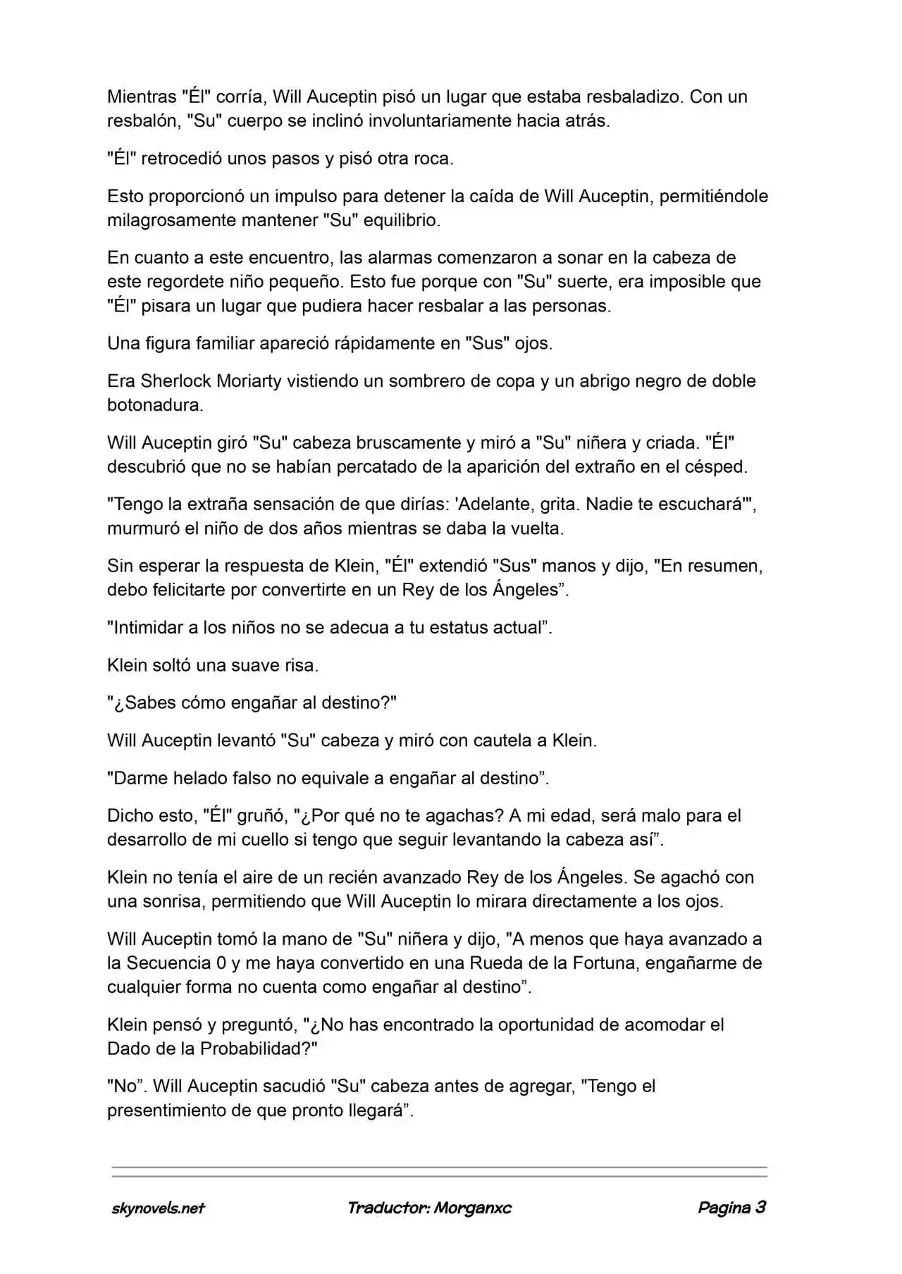 Lord Of The Mysteries (Novela) - Capítulo 1357 - Página 3 - LectorTMOo