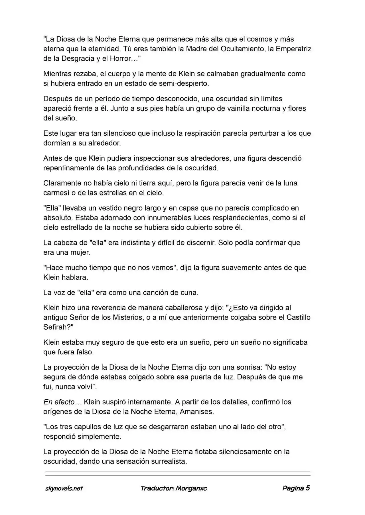 Lord Of The Mysteries (Novela) - Capítulo 1357 - Página 5 - LectorTMOo