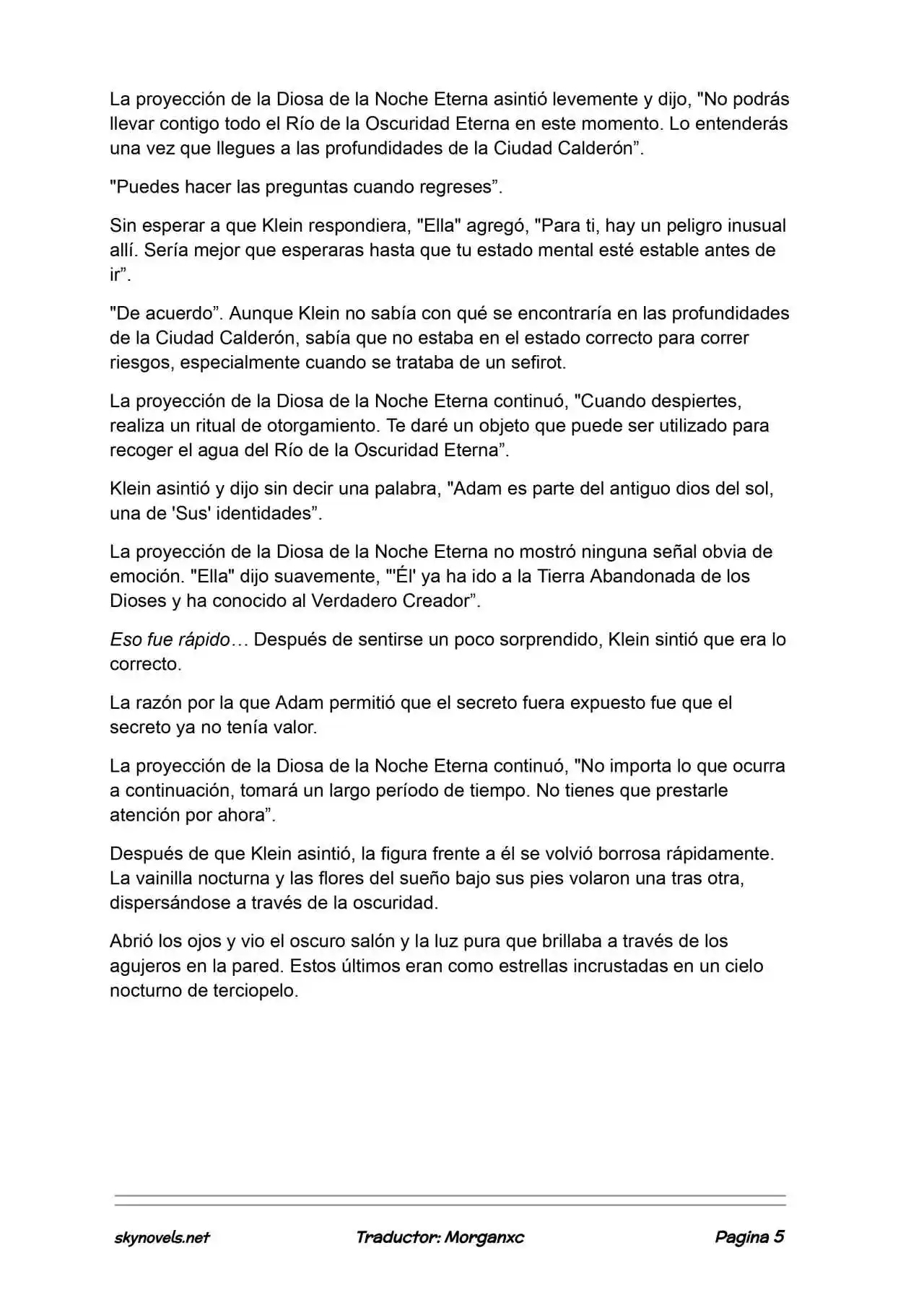 Lord Of The Mysteries (Novela) - Capítulo 1358 - Página 5 - LectorTMOo