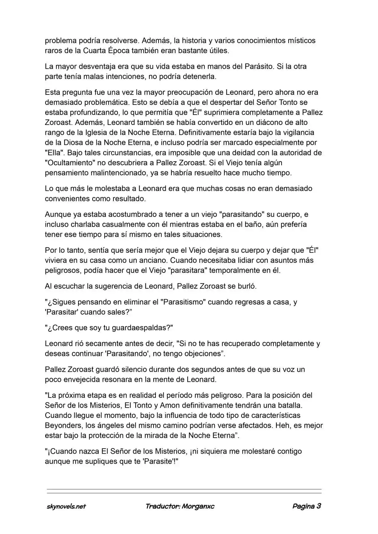 Lord Of The Mysteries (Novela) - Capítulo 1361 - Página 3 - LectorTMOo