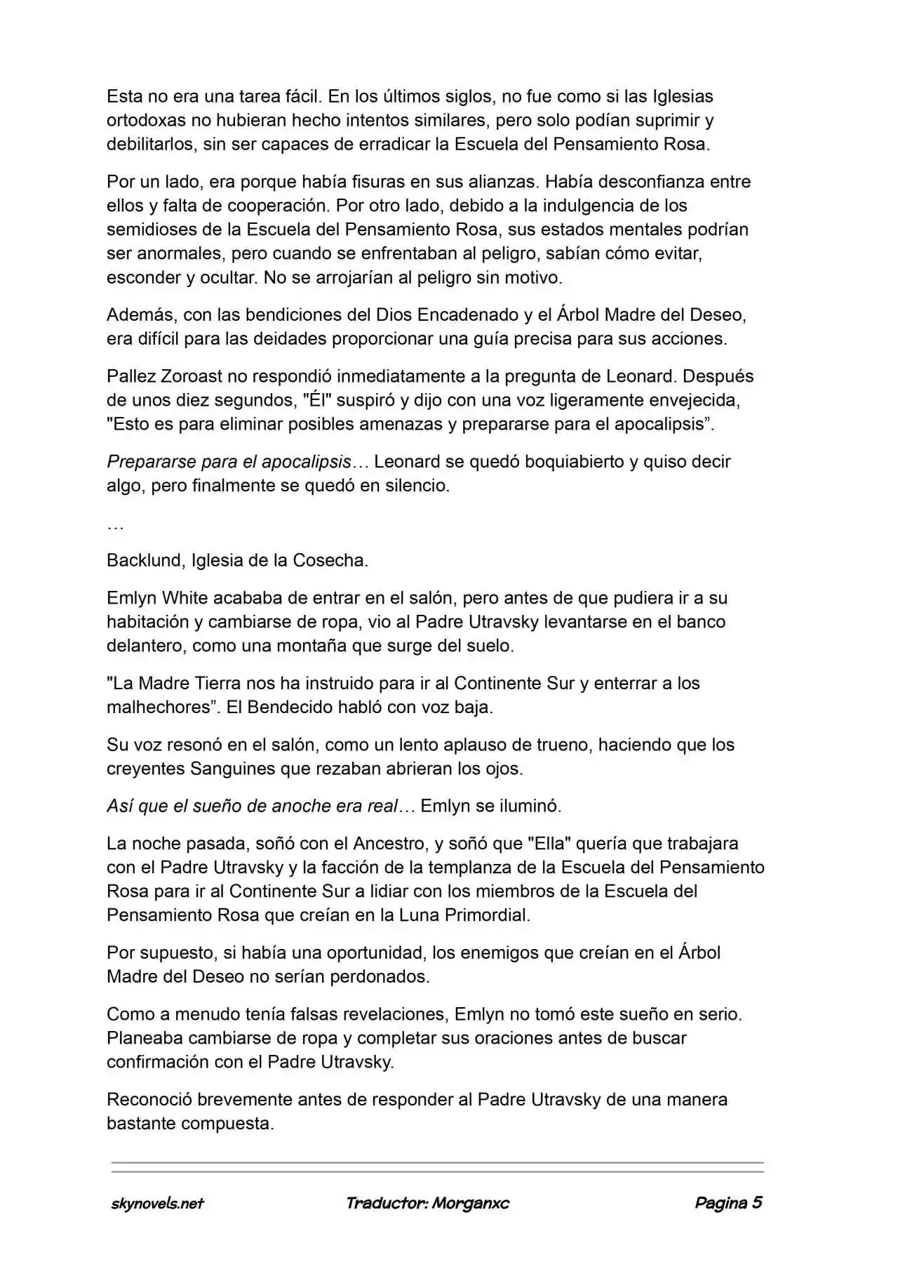 Lord Of The Mysteries (Novela) - Capítulo 1361 - Página 5 - LectorTMOo