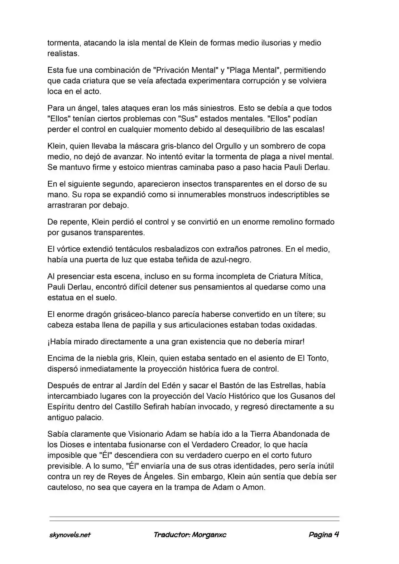Lord Of The Mysteries (Novela) - Capítulo 1365 - Página 4 - LectorTMOo