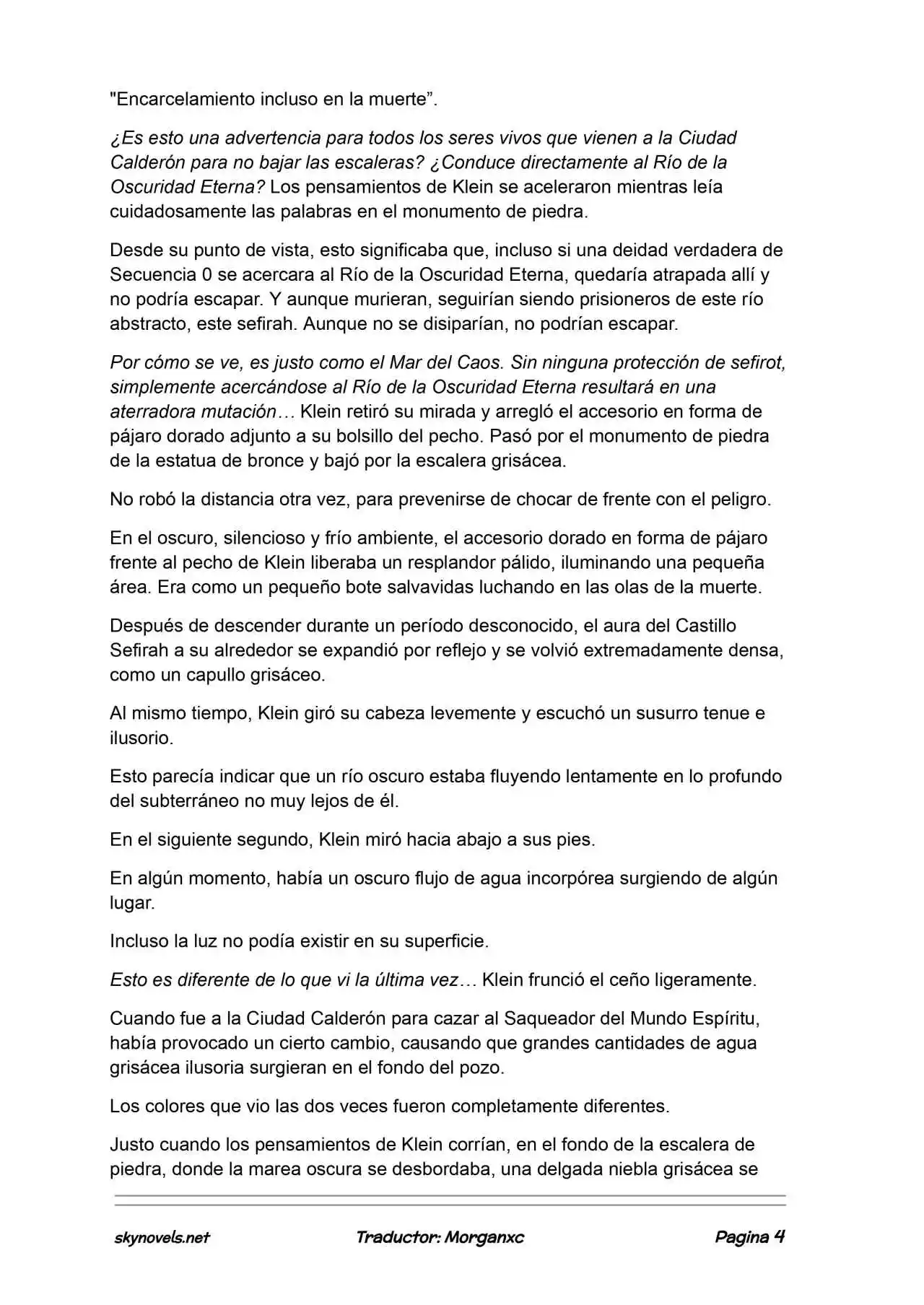 Lord Of The Mysteries (Novela) - Capítulo 1367 - Página 4 - LectorTMOo