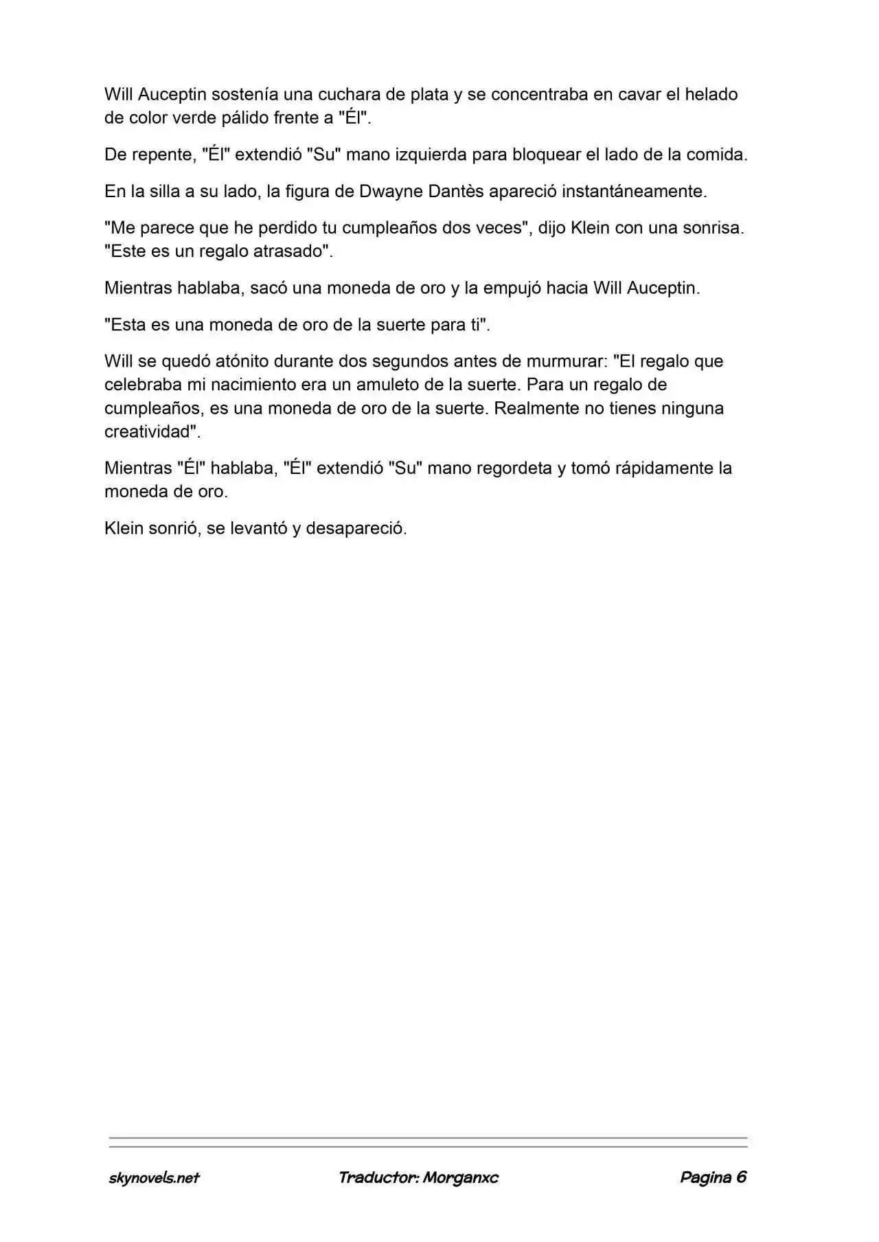 Lord Of The Mysteries (Novela) - Capítulo 1370 - Página 6 - LectorTMOo